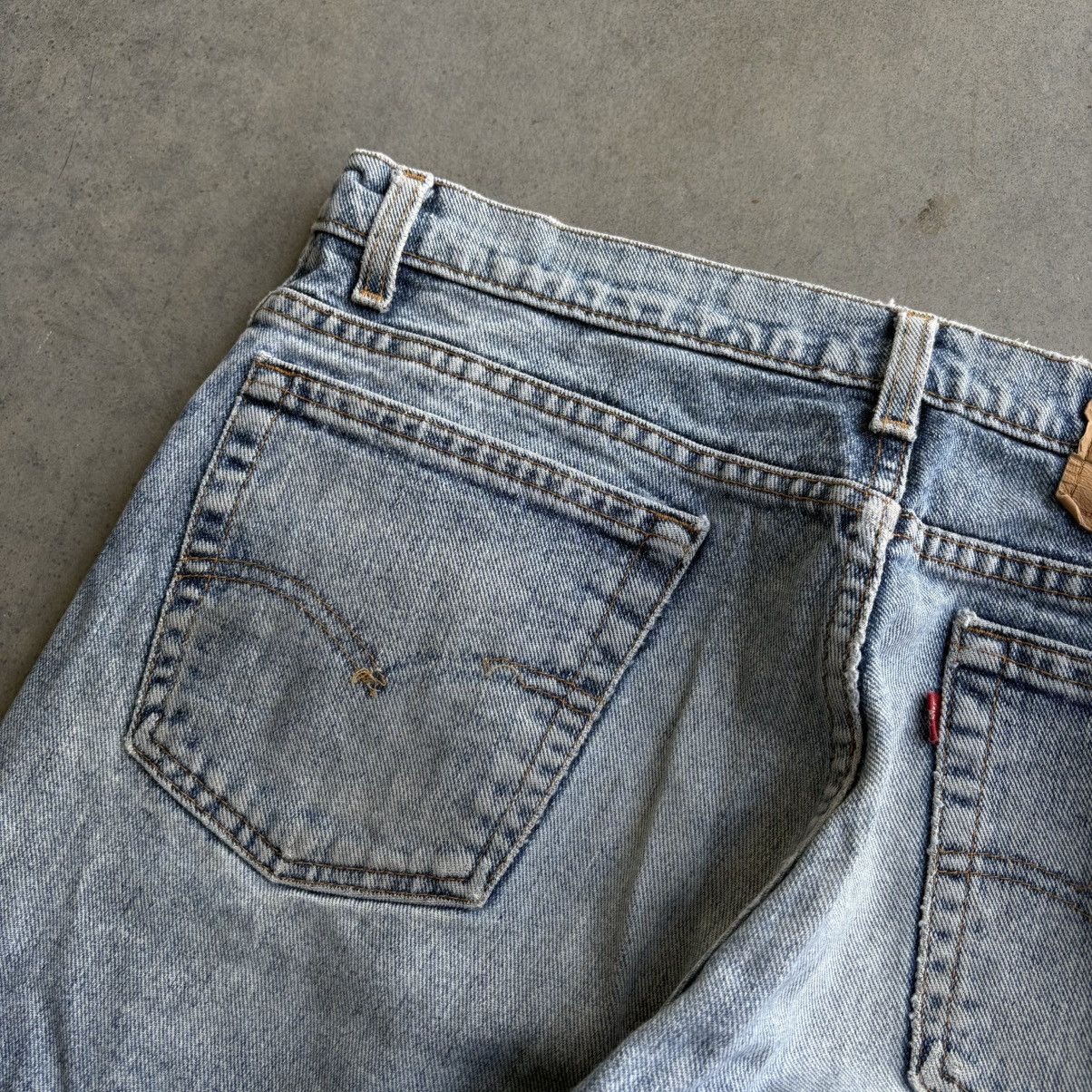 Levi's Vintage Levi's 560 36x34 Baggy Wide Leg Skater Jeans Indie Size US 36 / EU 52 - 5 Thumbnail