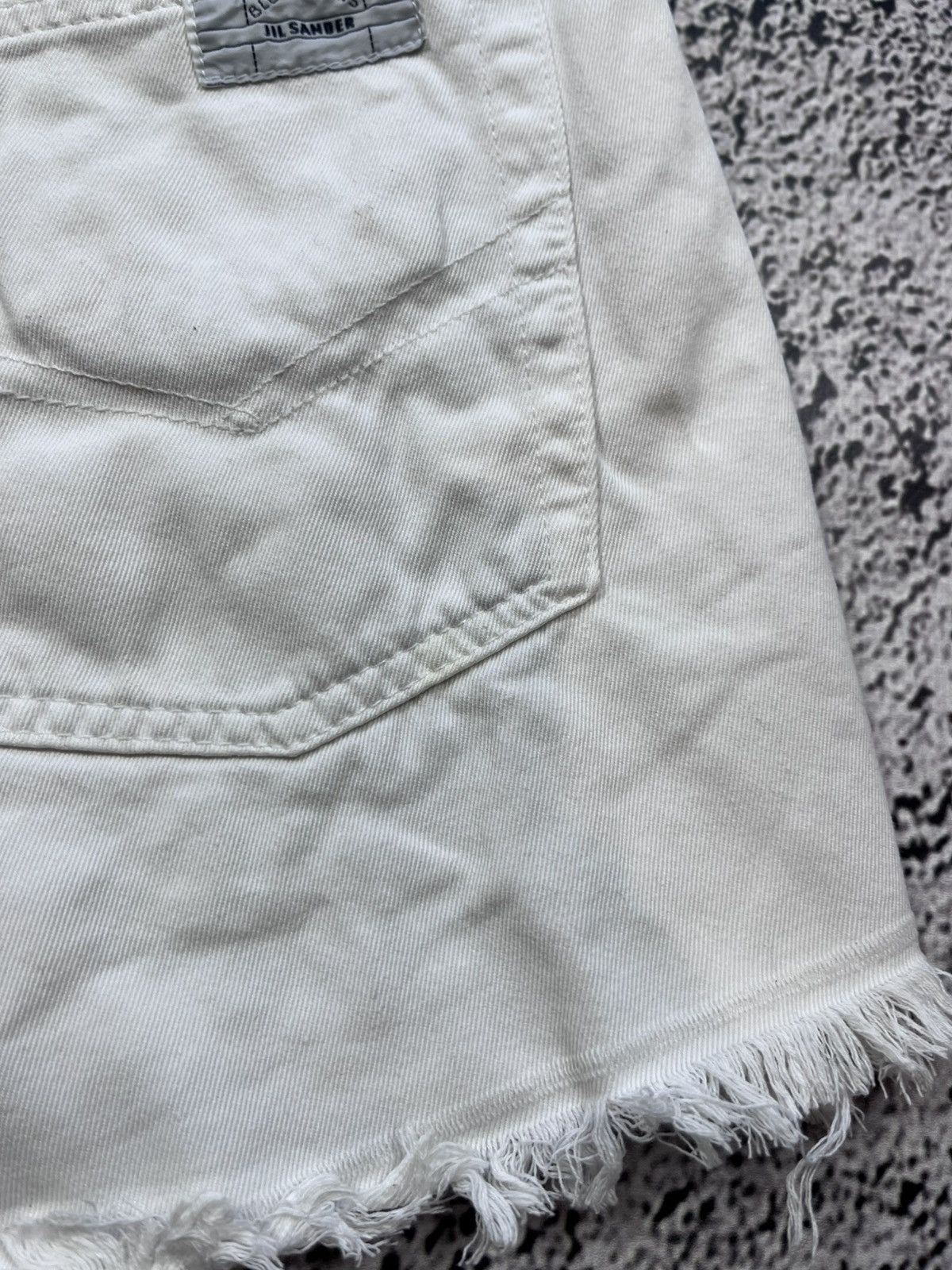Jil Sander Vintage Y2K Jil Sander crop denim shorts size 40 Size 27" / US 4 / IT 40 - 14 Thumbnail