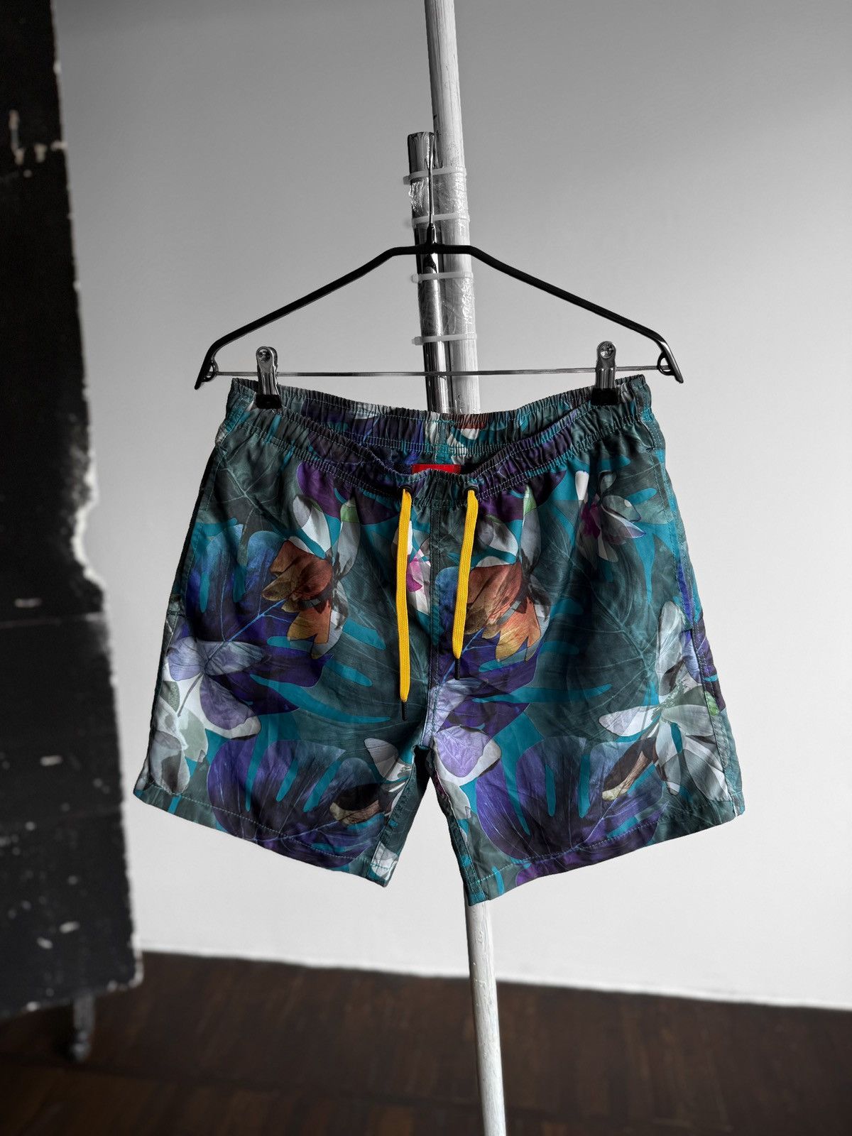 Bjorn Borg Bjorn Borg Mens Floral Abstract Print Swim Shorts Trunks Size US 34 / EU 50 - 1 Thumbnail