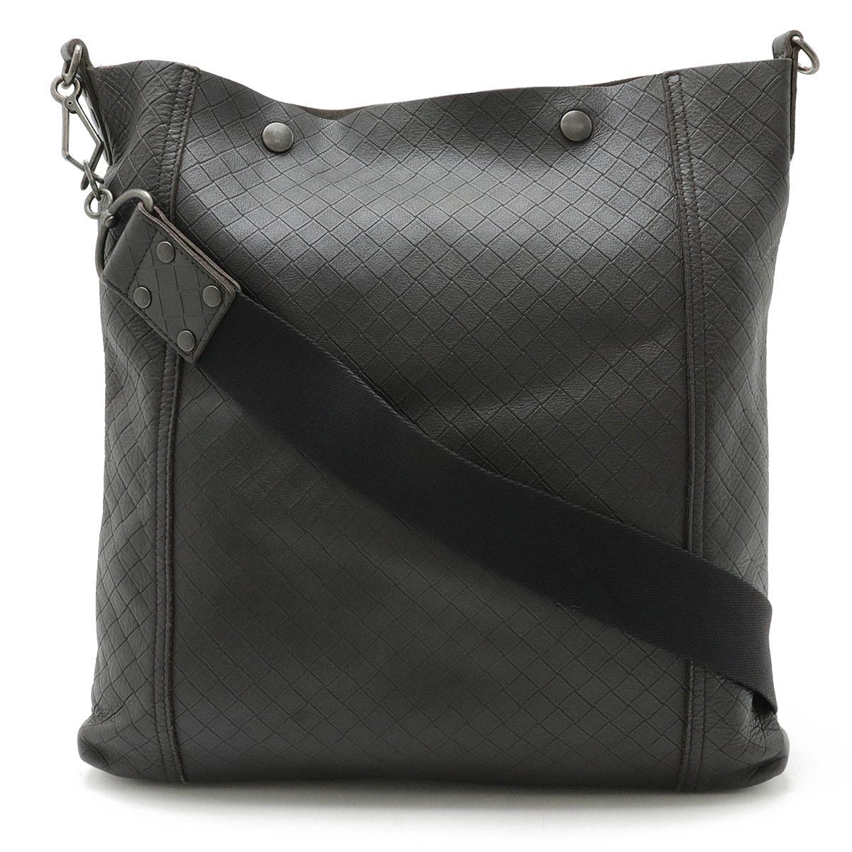 Bottega Veneta Bottega Veneta Calf Leather Intreccio Mirage Shoulder Bag 315060 Leather Crossbody Bag 315060 in Brown, Women's