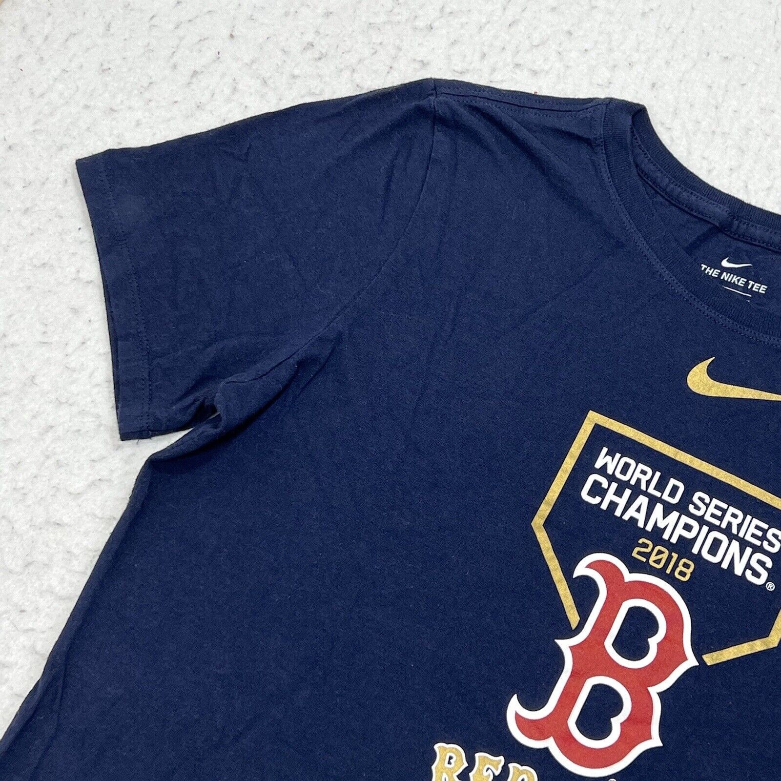 Nike Nike Boston Red Sox Athletic Cut World Series Graphic Tee Size M / US 6-8 / IT 42-44 - 5 Thumbnail