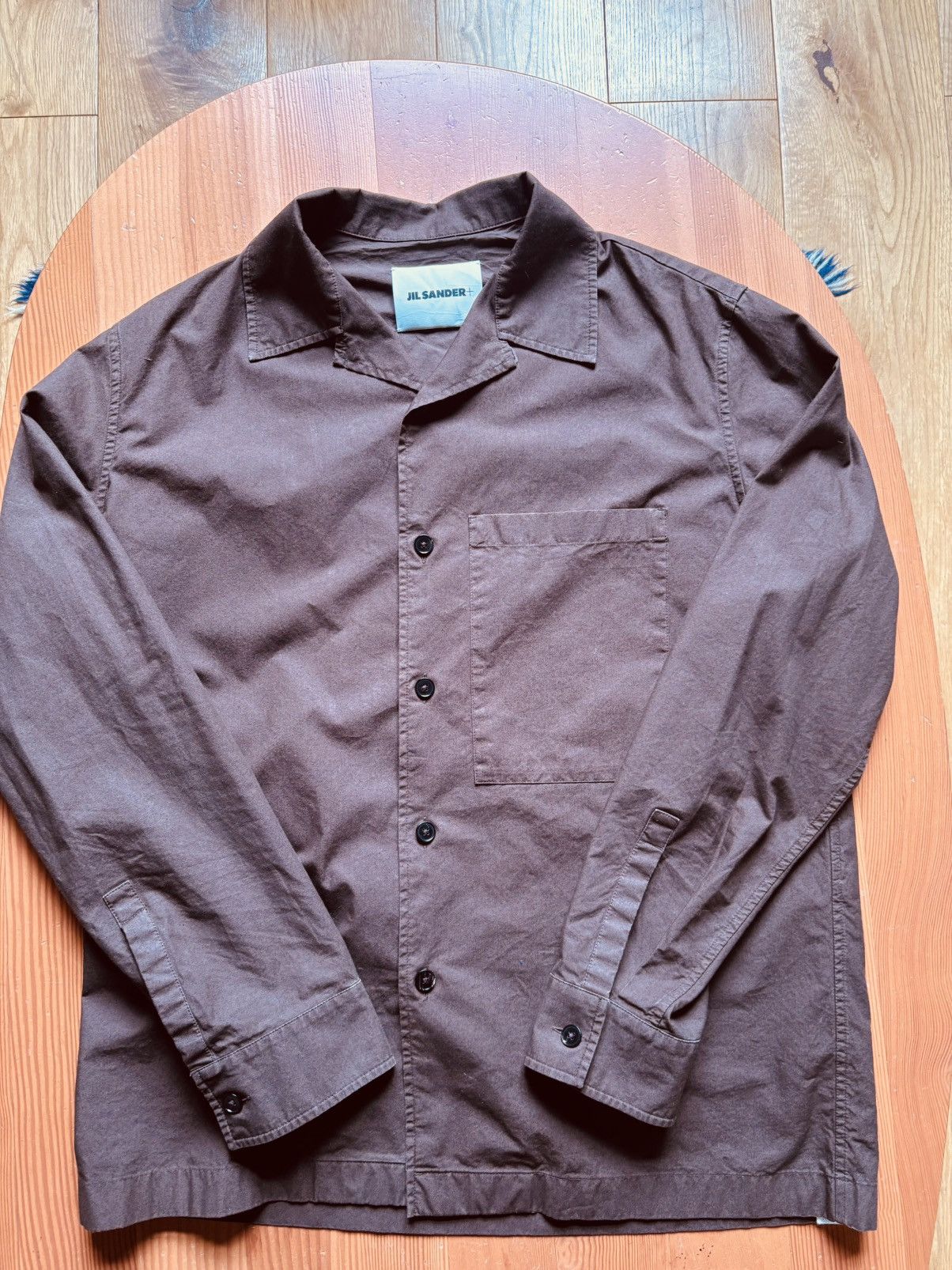 Jil Sander Jil Sander Brown Overshirt Size US M / EU 48-50 / 2 - 3 Thumbnail