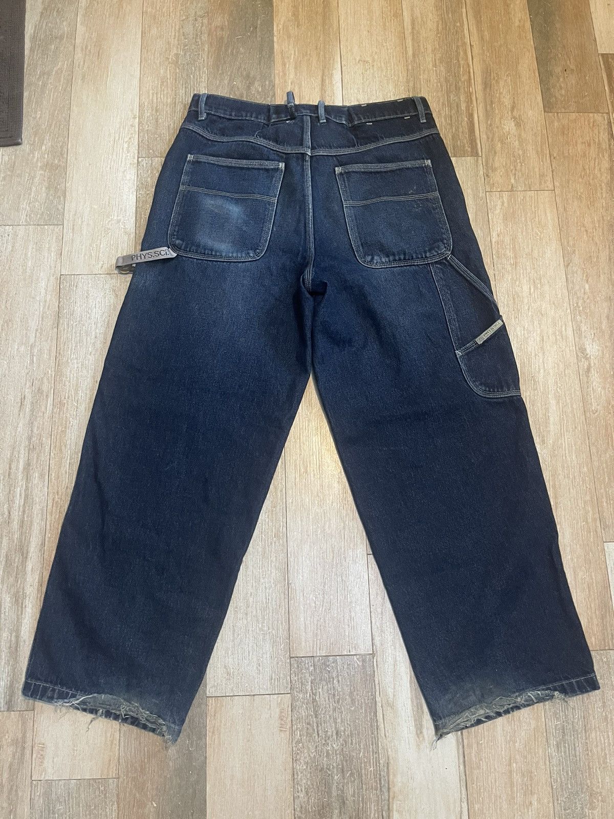 Other Baggy washed blue jeans Size US 36 / EU 52 - 2 Thumbnail