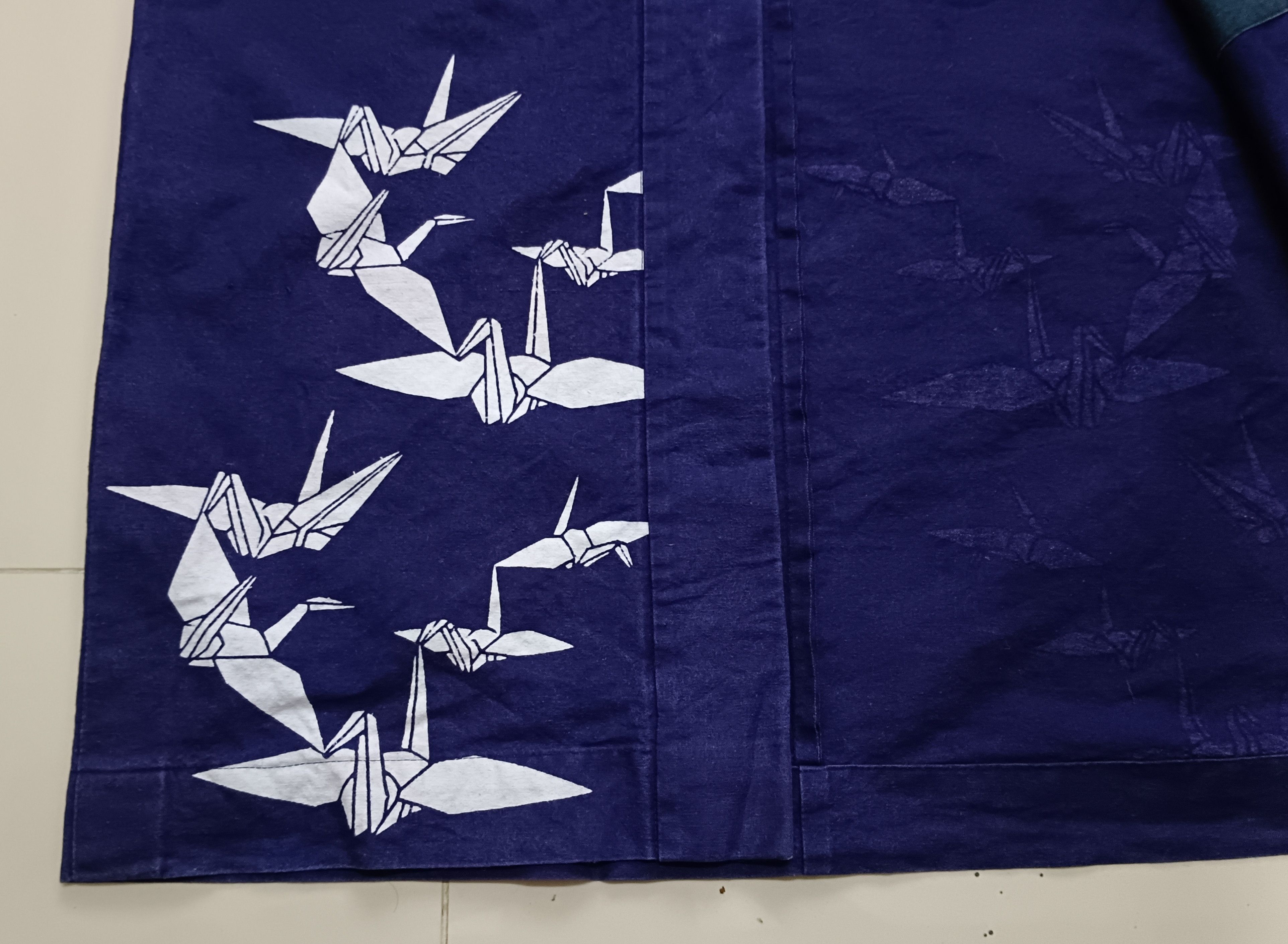 14th Addiction × Japanese Brand Vintage Kimono Indigo Big Logo Size US L / EU 52-54 / 3 - 9 Thumbnail