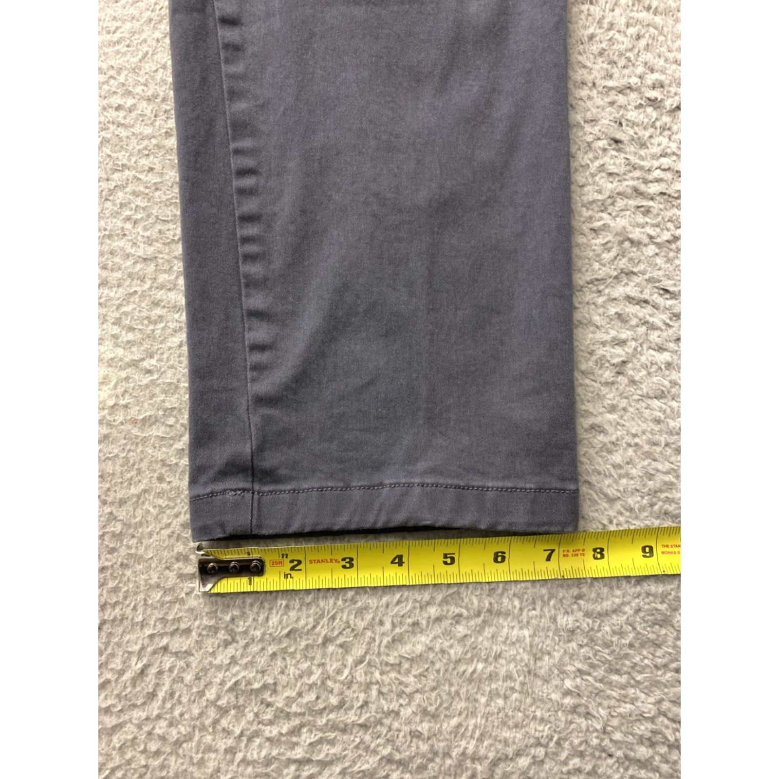 Banana Republic Banana Republic Chino Pants Mens 40x32 Slim Dark Gray Casual 5-Pocket Modern Size US 40 / EU 56 - 5 Thumbnail