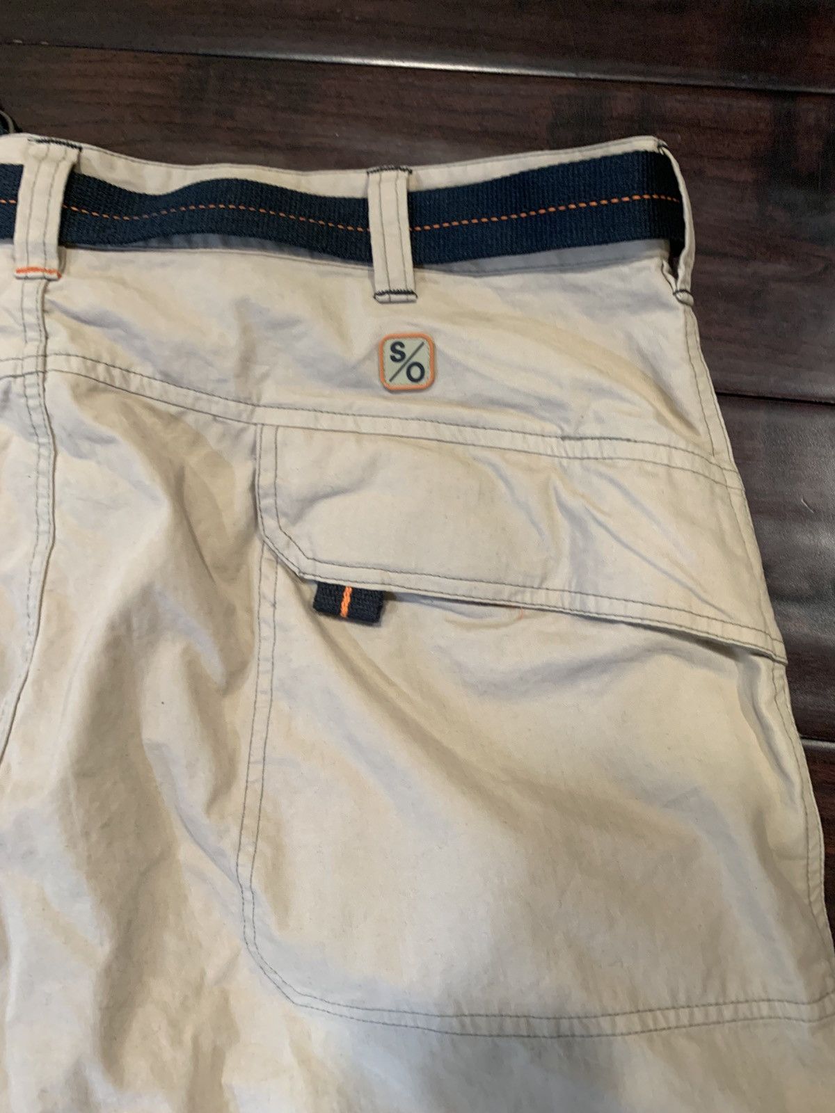 Sideout vintage cream sideout cargo shorts Size US 34 / EU 50 - 10 Thumbnail