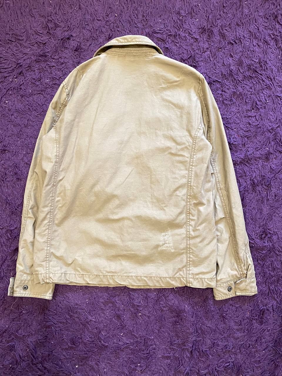 Allsaints Allsaints Beige Multi Pocket Jacket VINTAGE Size US S / EU 44-46 / 1 - 11 Thumbnail