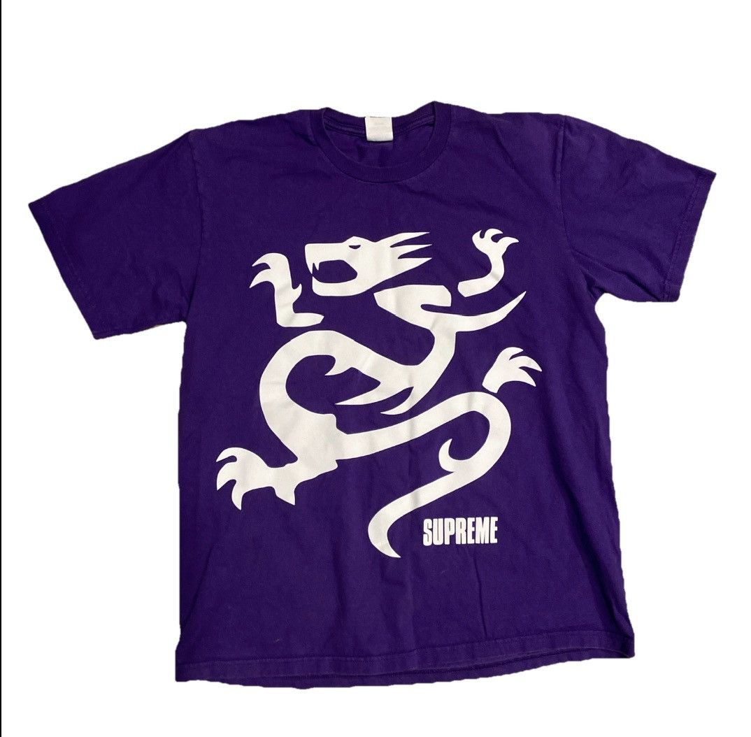 Supreme Supreme SS23 Mobb Deep Dragon Tee Size Medium Size US M / EU 48-50 / 2 - 1 Thumbnail
