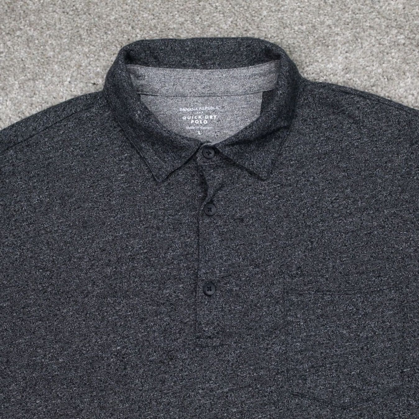 Banana Republic Banana Republic Polo Shirt Mens Large Gray Quick Dry Cotton/Poly S/S Pullover Polo Shirt Mens Large Gray Quick Dry Cotton/Poly S/S Pullover Size US L / EU 52-54 / 3 - 6 Thumbnail