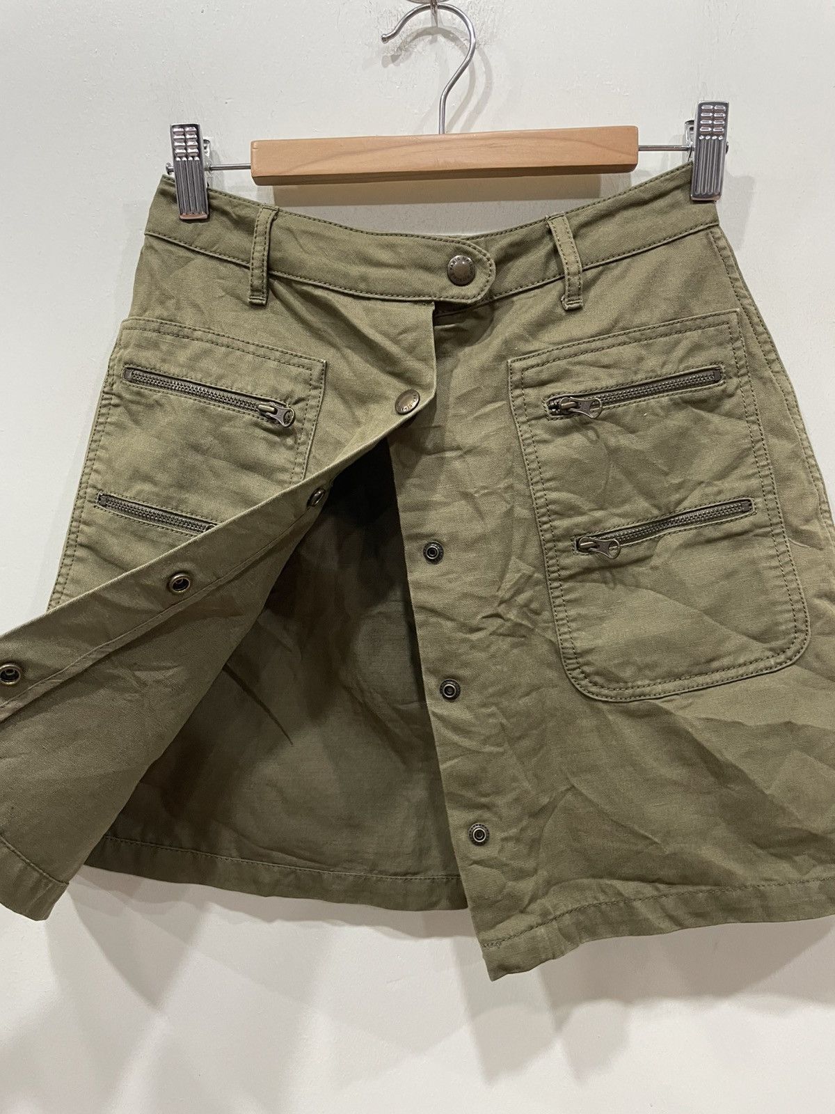 Maison Kitsune Maison Kitsune Wrapped Mini Skirt Size 24" / US 00 / IT 34 - 3 Thumbnail