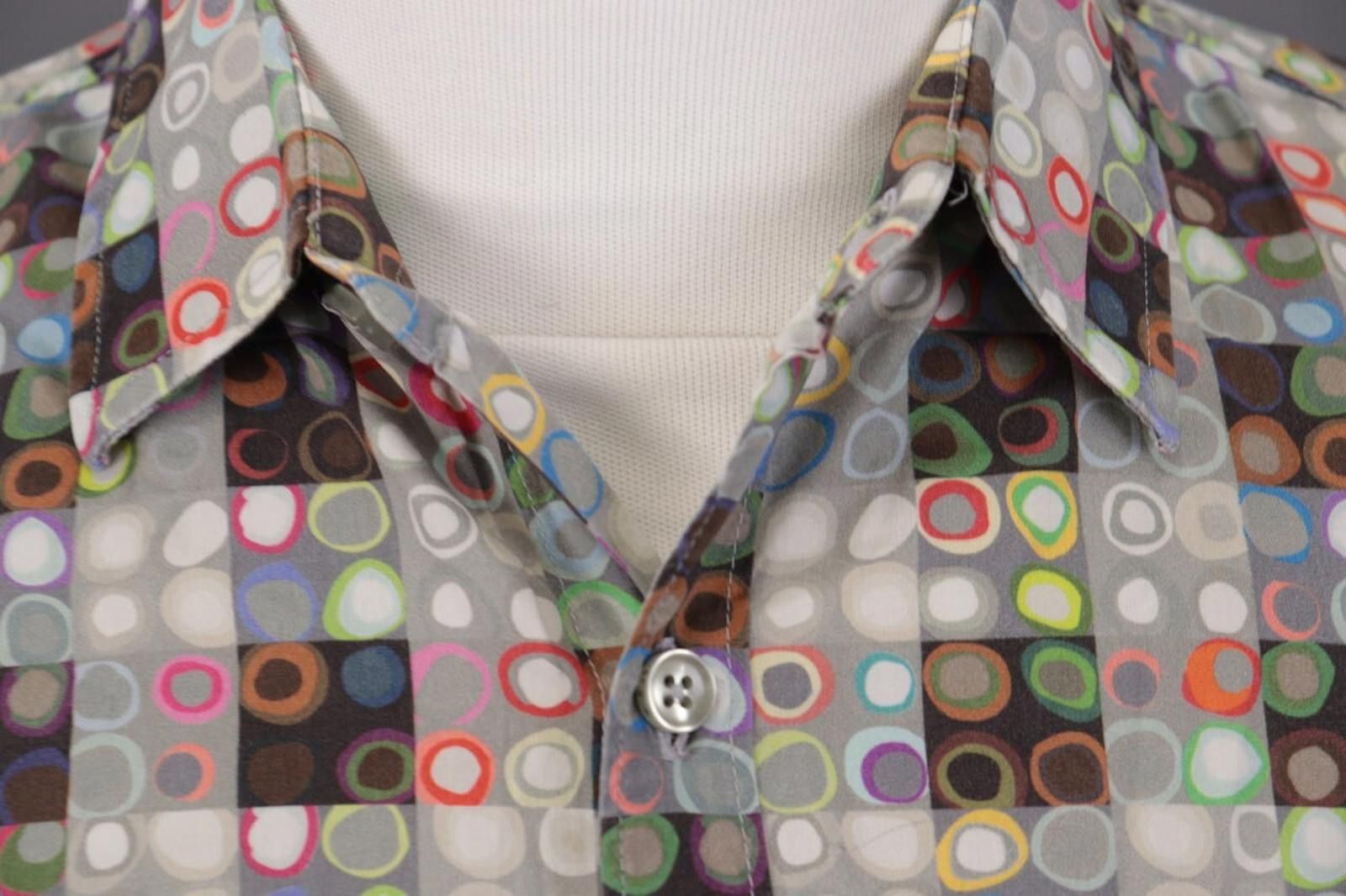 Desigual Desigual Regular Fit Multicolor Printet Shirt Sz L Size US L / EU 52-54 / 3 - 4 Thumbnail