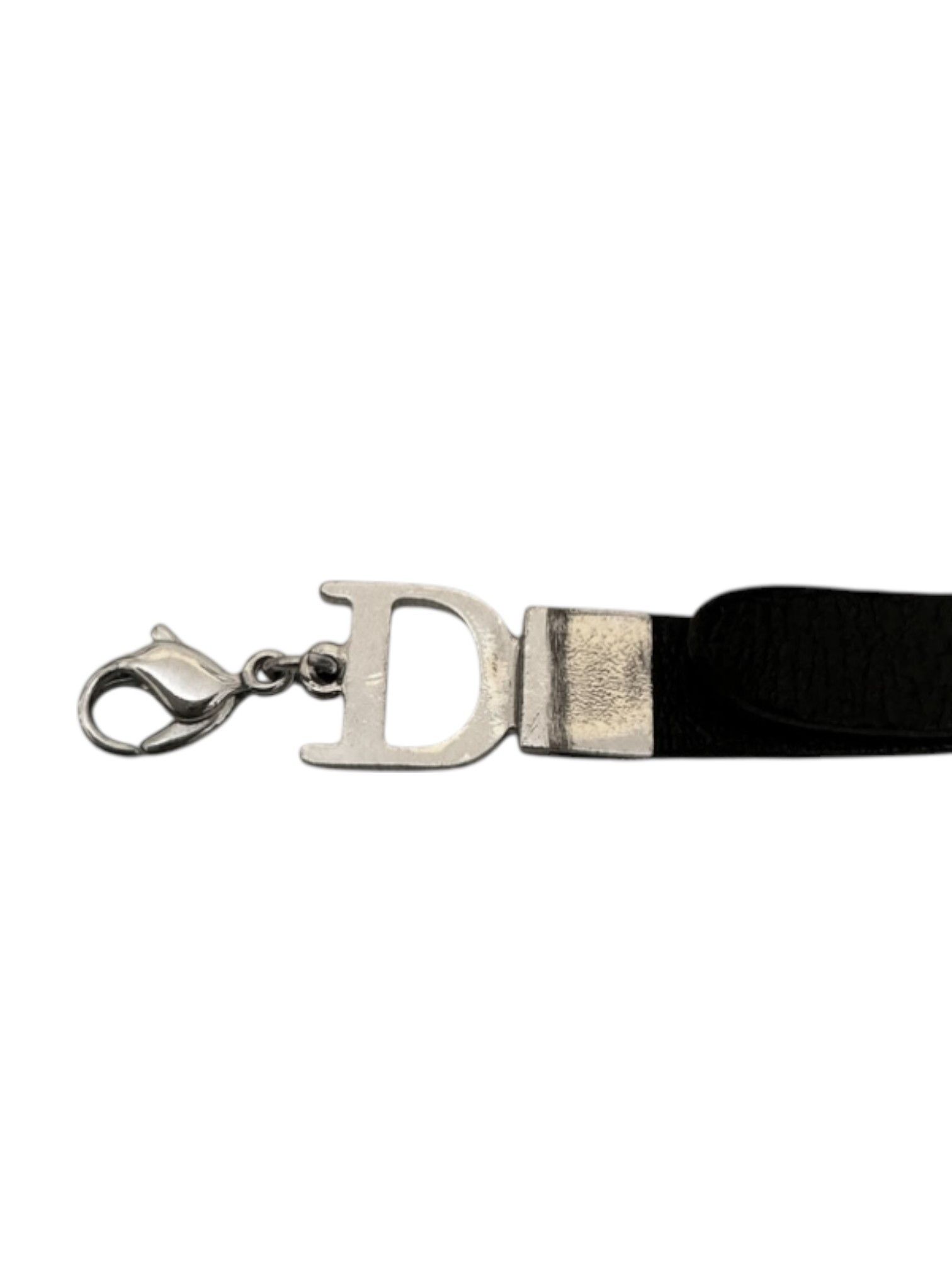 Dior Dior by John Galliano Silver Logo Plate Bracelet Size ONE SIZE - 5 Thumbnail