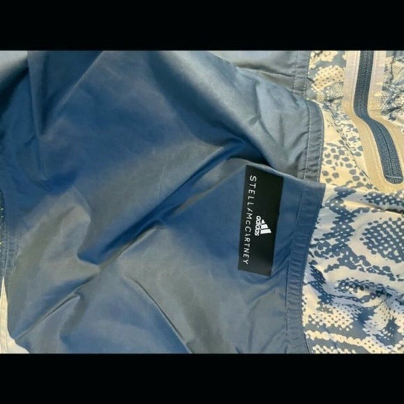 Adidas × Stella McCartney Adidas by Stella McCartney running shorts state Blue L Size 32" / US 10 / IT 46 - 9 Thumbnail
