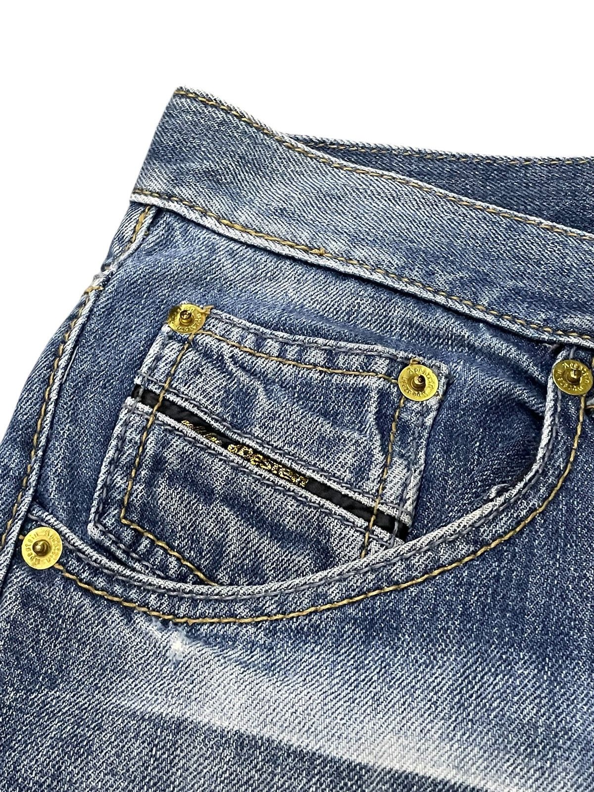 Hysteric Glamour × semanticdesign Apestein Japan Claw Marks Whiskers Jeans Size US 30 / EU 46 - 11 Thumbnail