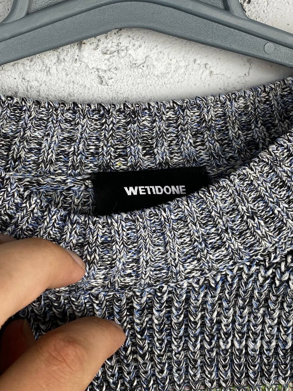 WE11DONE WE11DONE Oversized Heavy Knitted Sweater Neon Size US S / EU 44-46 / 1 - 5 Thumbnail