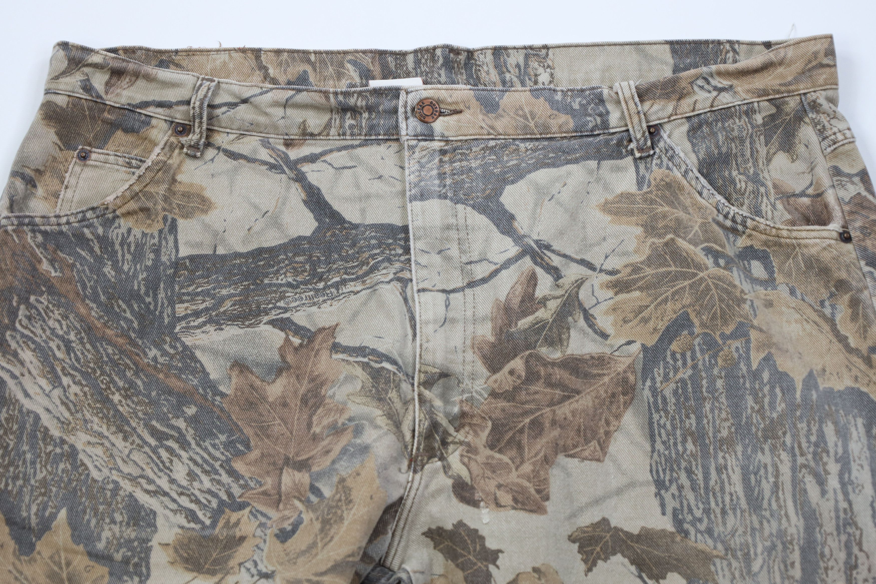 Vintage Vintage 90s Streetwear Camouflage Wide Leg Jeans USA Size US 42 / EU 58 - 2 Thumbnail