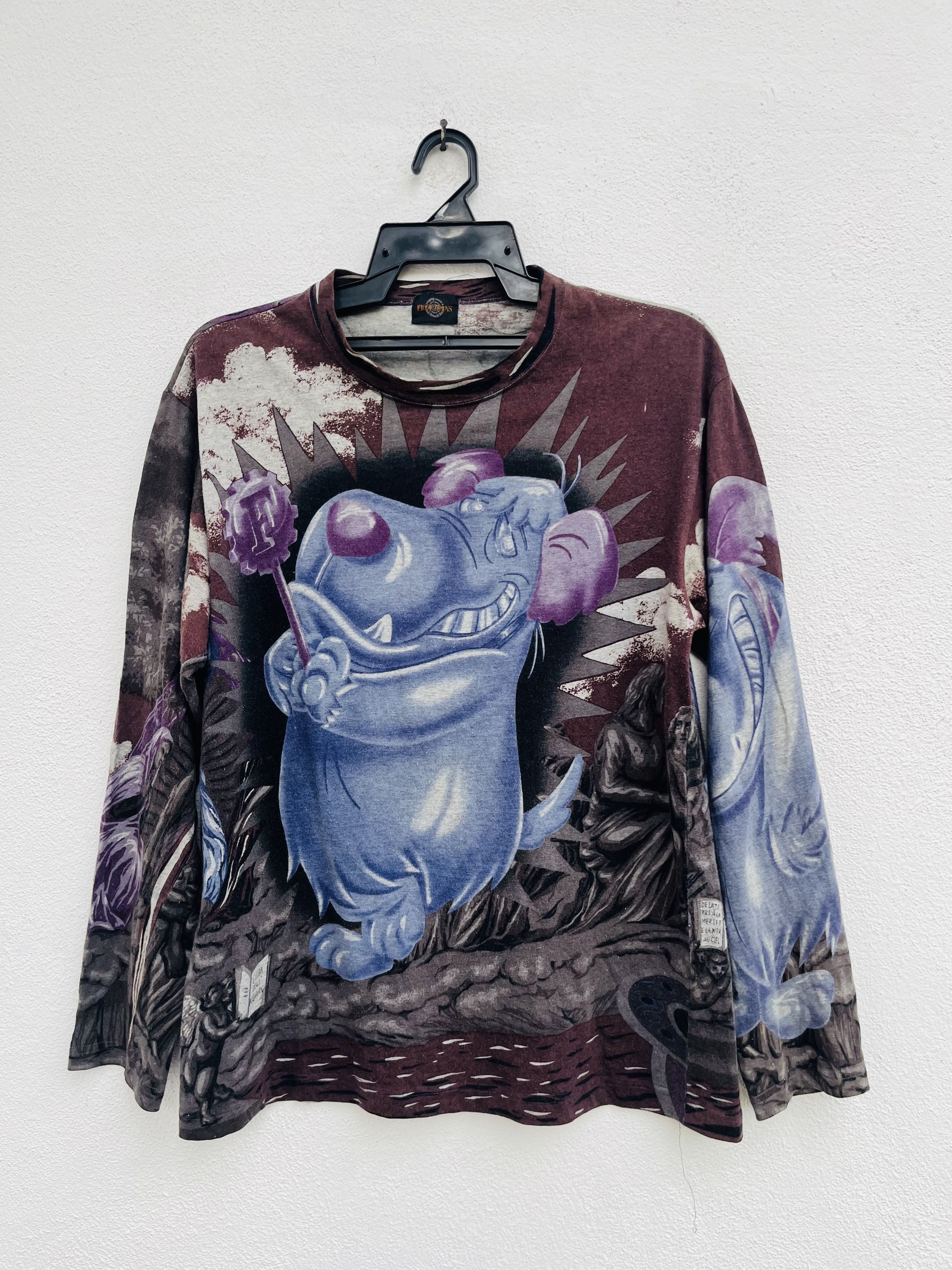 Japanese Brand Vintage Ficce Hanna Barbara Designer Fashion Style Size US M / EU 48-50 / 2 - 1 Thumbnail