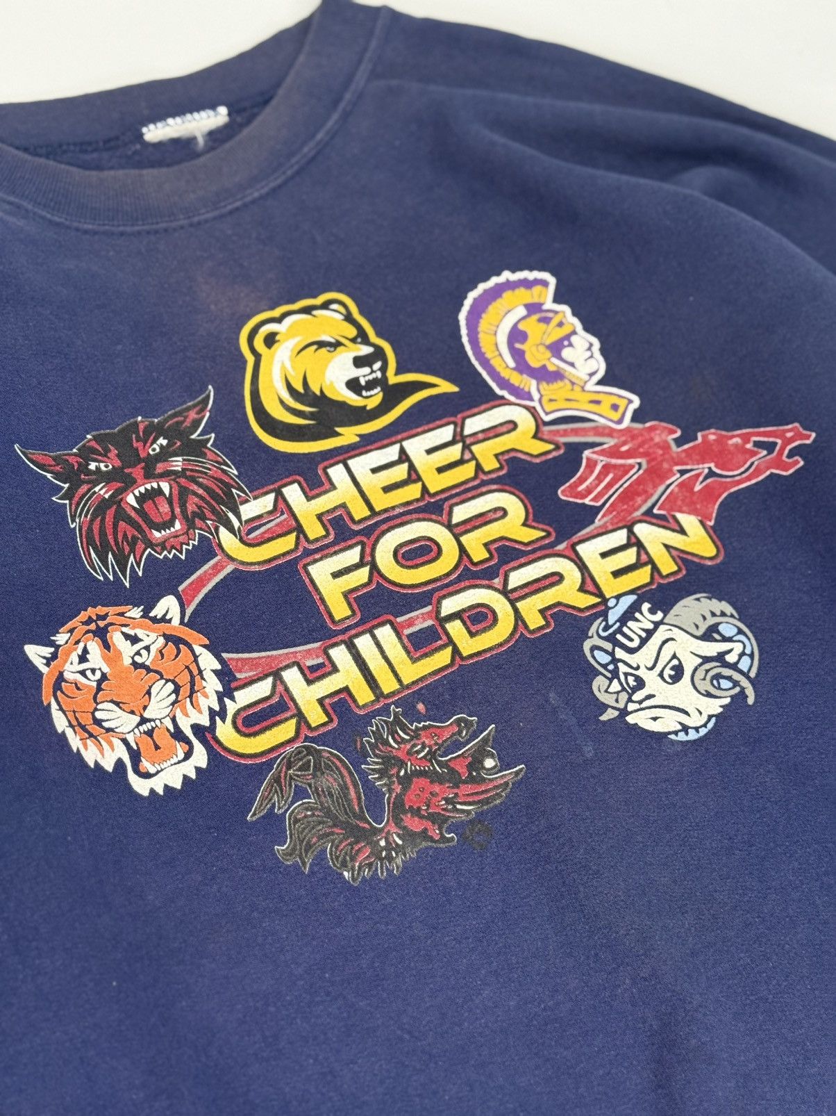 Other 🔥 Cheer for Children Cheerleading Graphic Faded Distressed Size US L / EU 52-54 / 3 - 5 Thumbnail