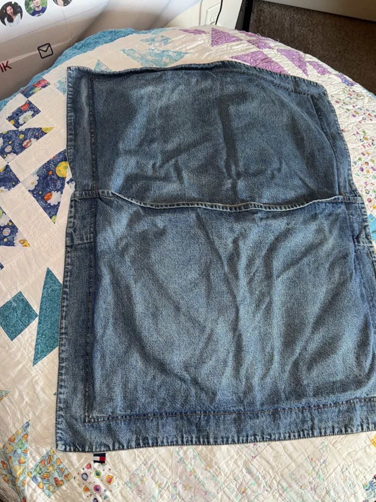 Tommy Hilfiger Denim Jean Pillow Case Size ONE SIZE - 2 Thumbnail
