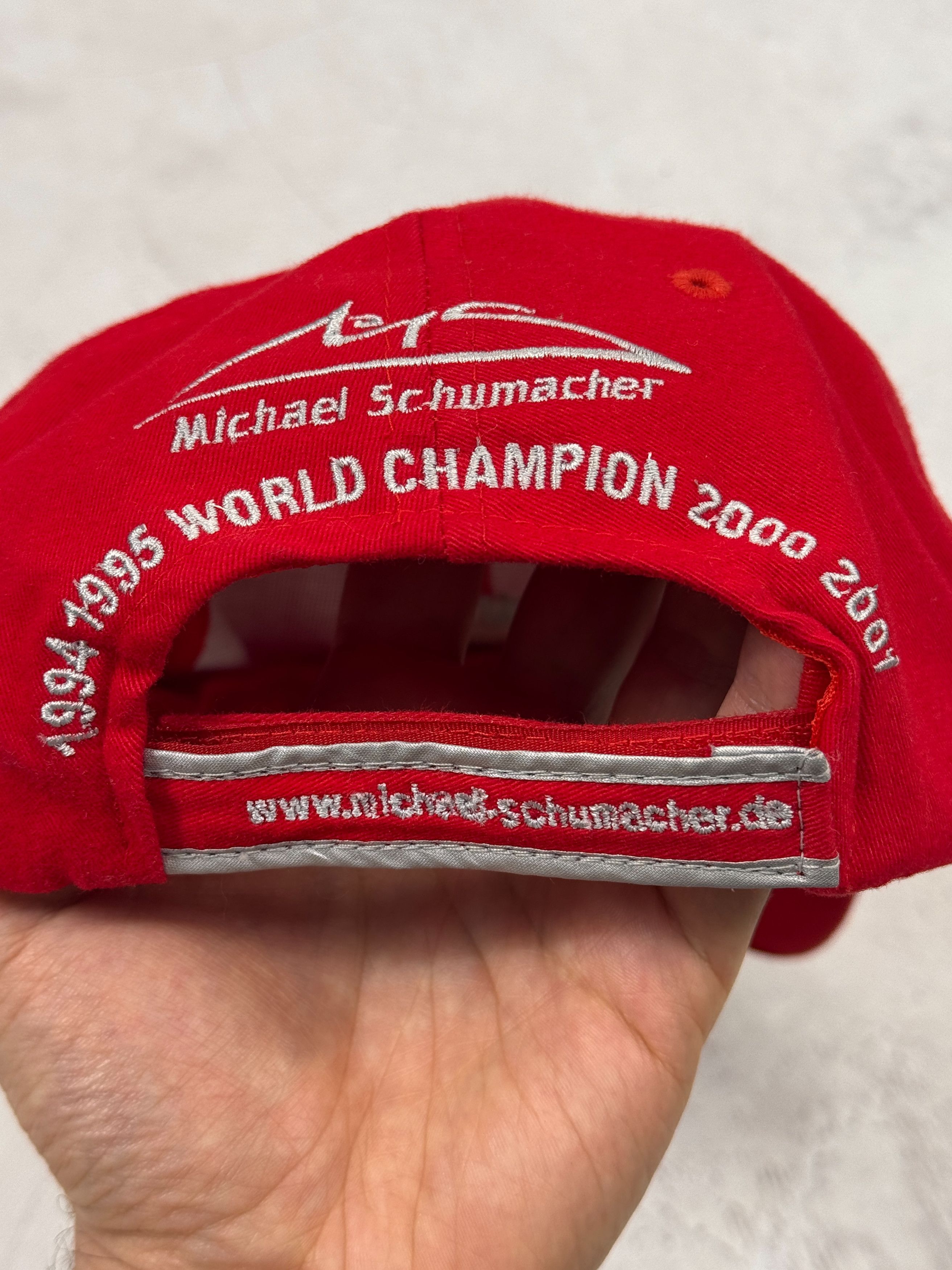 Ferrari Michael Schumacher F1 Ferrari Team Baseball Cap 1994 - 1995 Size ONE SIZE - 16 Thumbnail