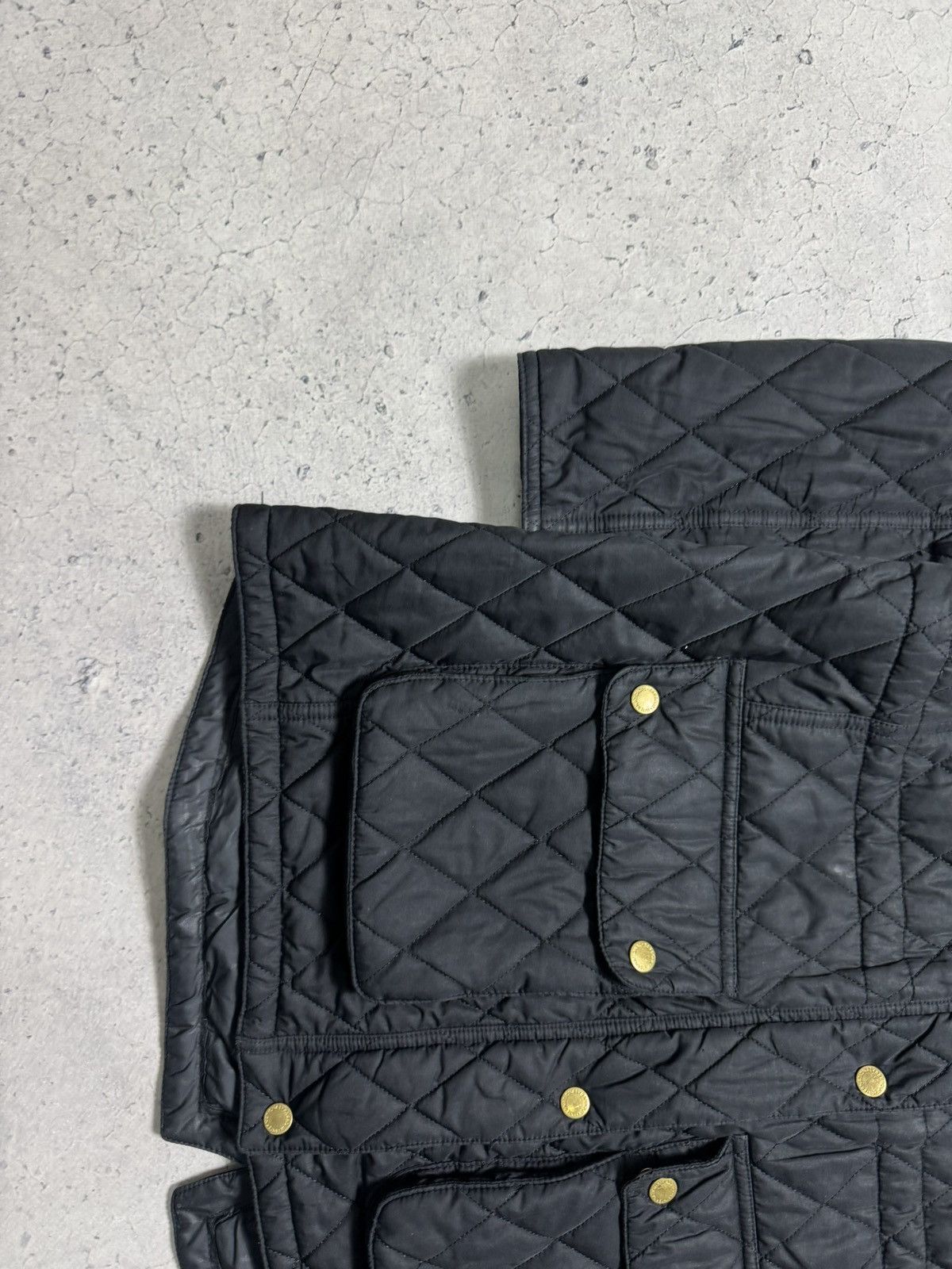 Barbour Barbour Quilted Intl Enduro Women’s Parka Jacket Black Size XL / US 12-14 / IT 48-50 - 3 Thumbnail