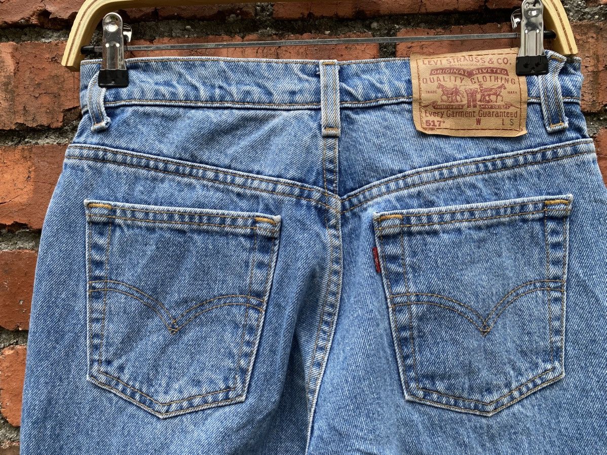 Levi's Vintage Clothing W29x30 Vintage levi's 517 flare bellbottom made in CANADA Size US 29 - 3 Thumbnail