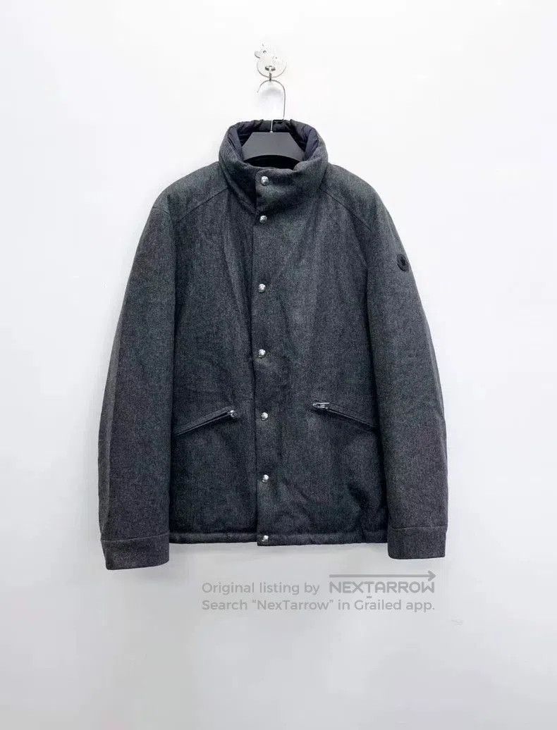 Moncler Moncler Two-Tone Wool Down Jacket. Size US L / EU 52-54 / 3 - 1 Thumbnail