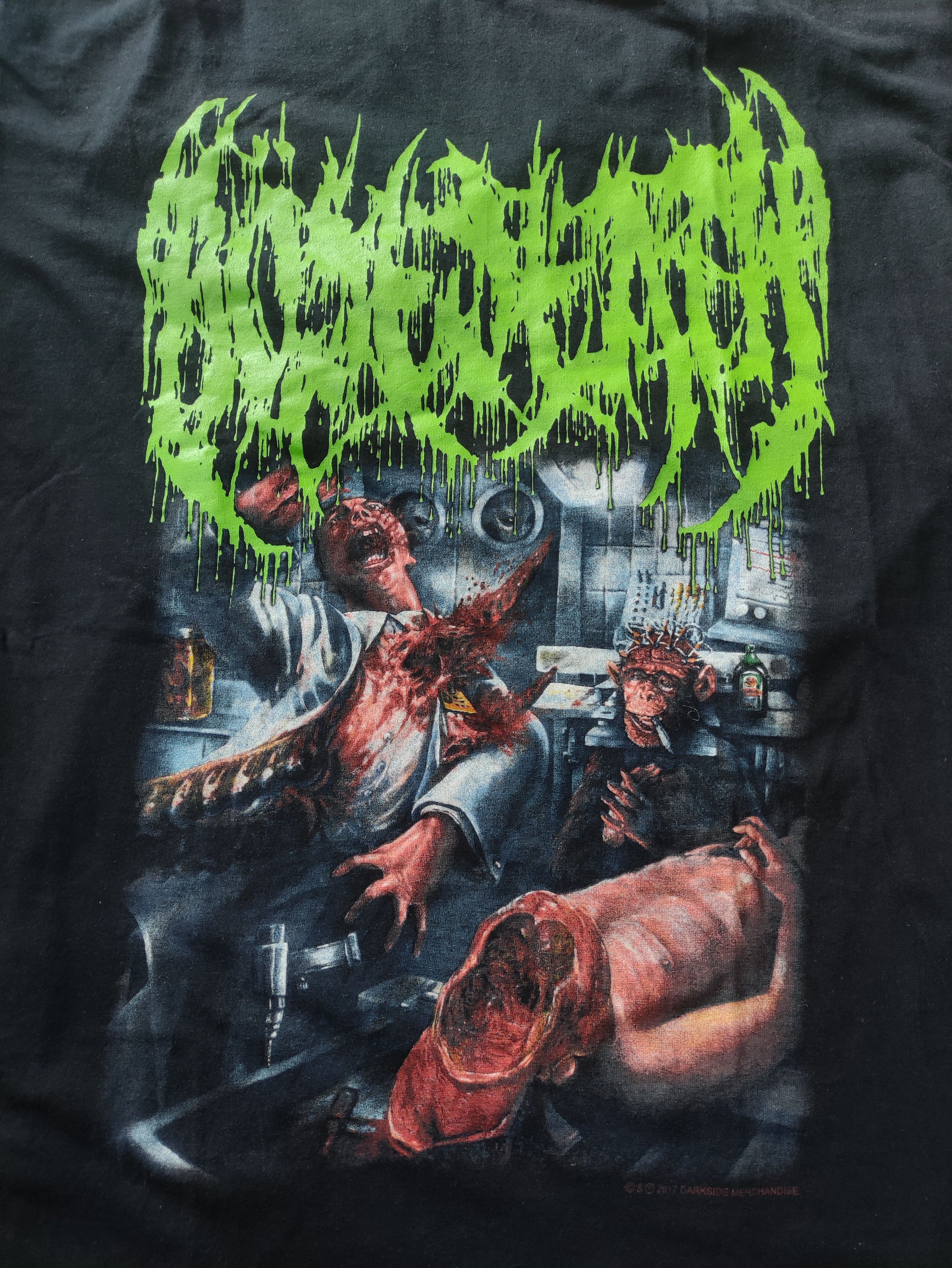 Band Tees BOSEDEATH IMPALED FROM THE LEFT COVER ALBUM 2014 Size US XL / EU 56 / 4 - 5 Thumbnail