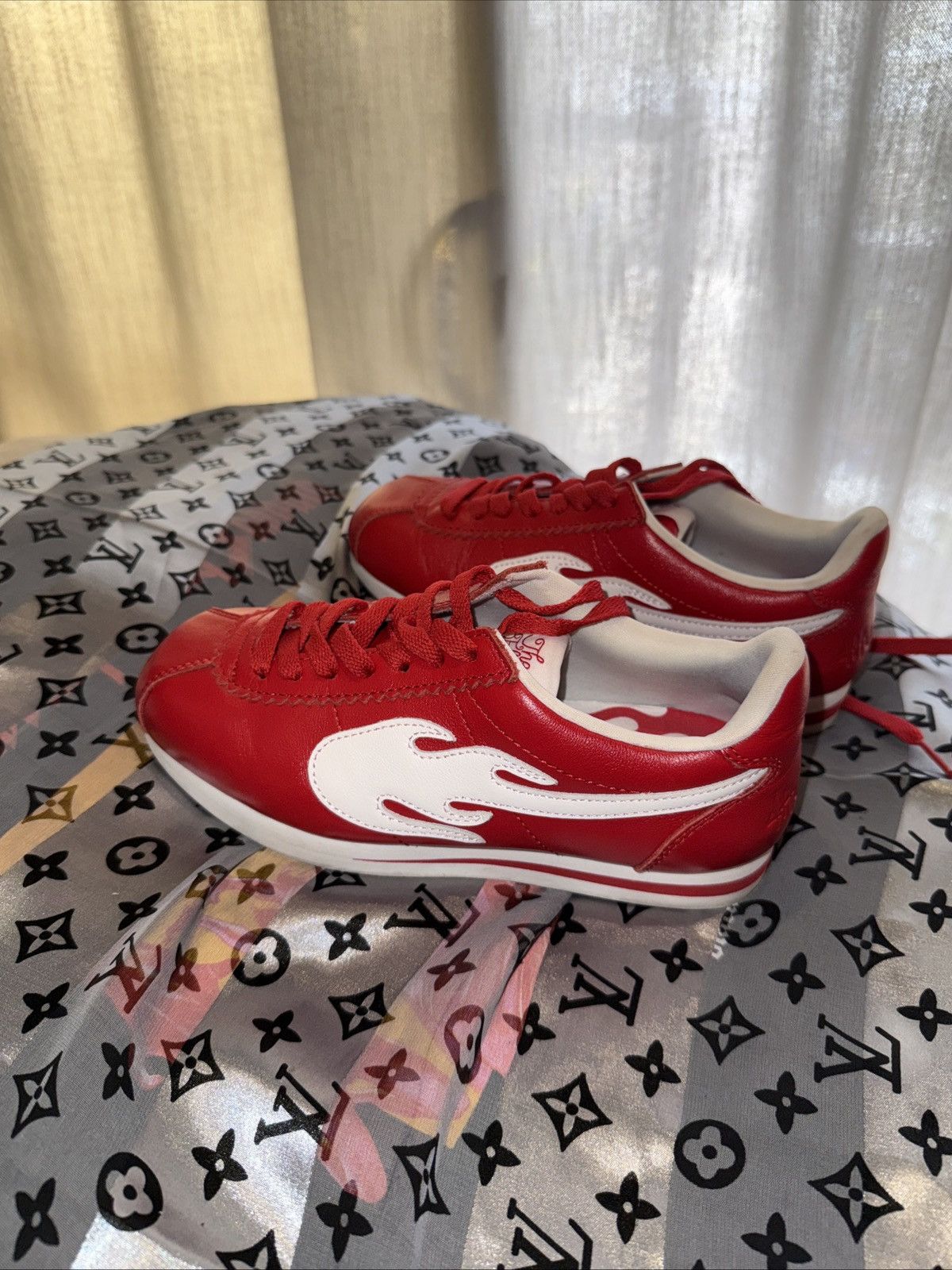 4HUNNID YG 4Hunnid The Flame Block Runner – Size 5 – Rare Like New Size US 5 / EU 37 - 9 Thumbnail
