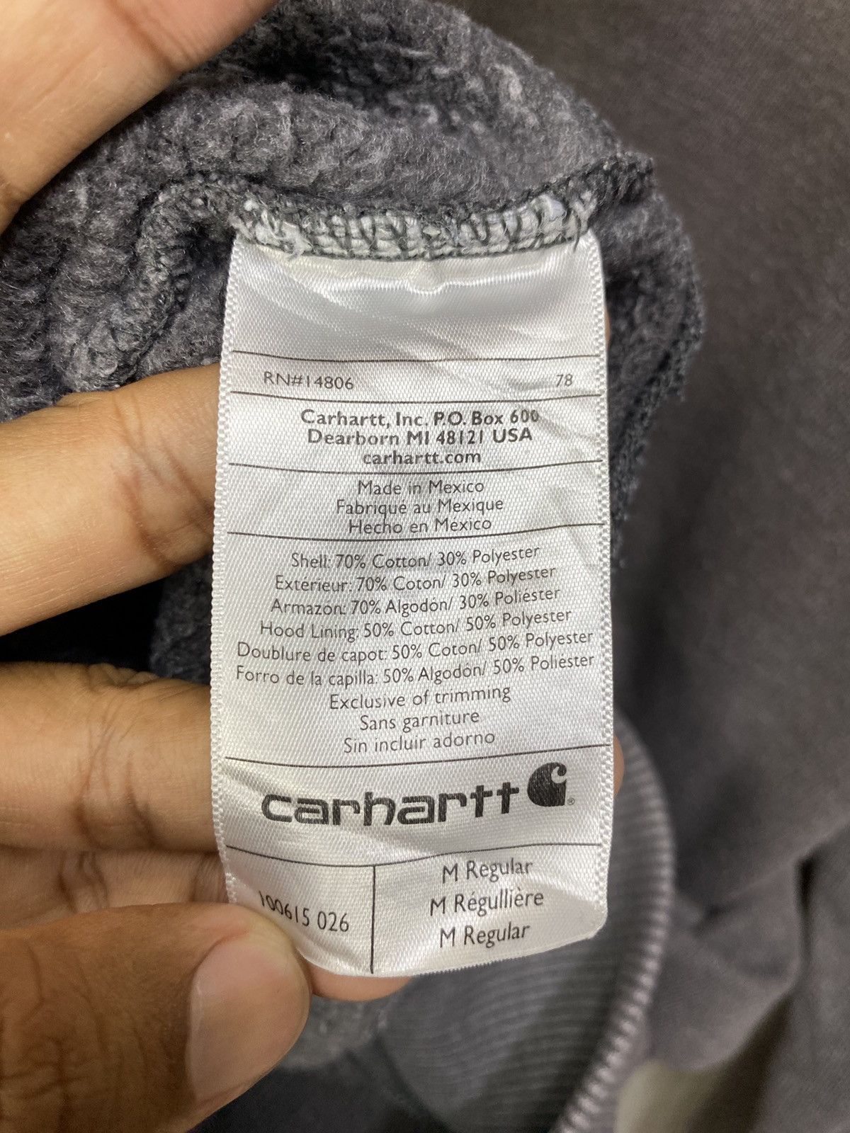 Carhartt Carhartt Wip Hoodie Sweatshirt Heavy Cotton Sun Faded Size M Size US M / EU 48-50 / 2 - 8 Thumbnail