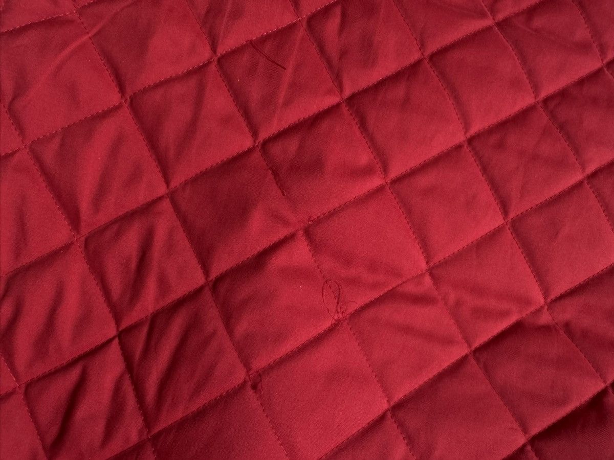Burberry Burberry Coral Red Checkered Quilted Jacket 44 Size M / US 6-8 / IT 42-44 - 11 Thumbnail