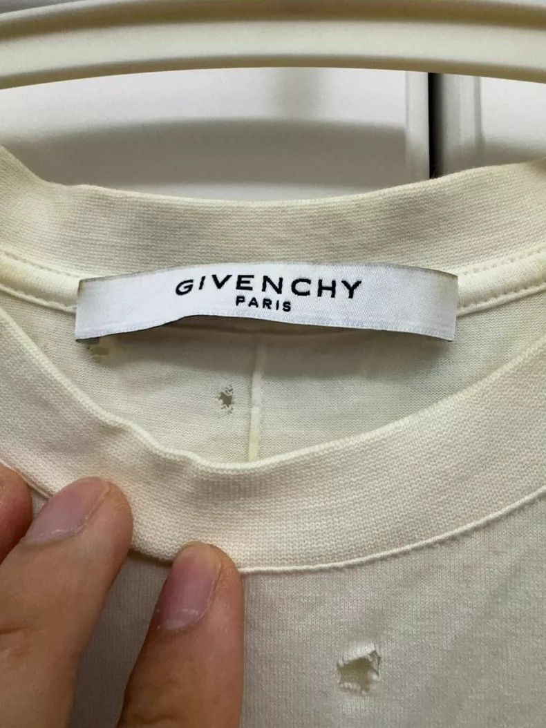 Givenchy Givenchy Ripped Short Sleeve Size US XS / EU 42 / 0 - 3 Thumbnail