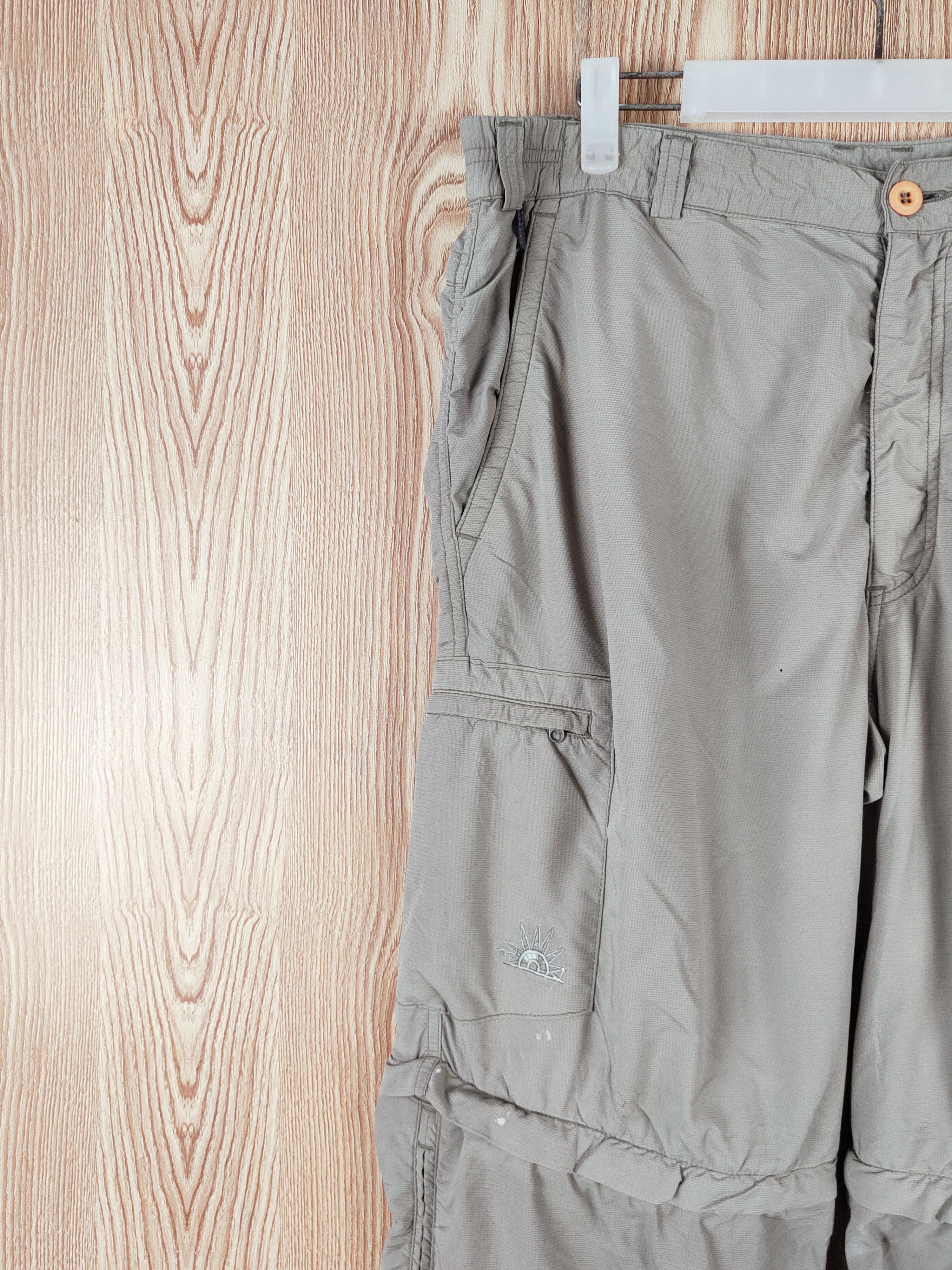 Japanese Brand Yellow Stone Beige Multipocket Sweatpants #W338 Size US 35 - 6 Thumbnail