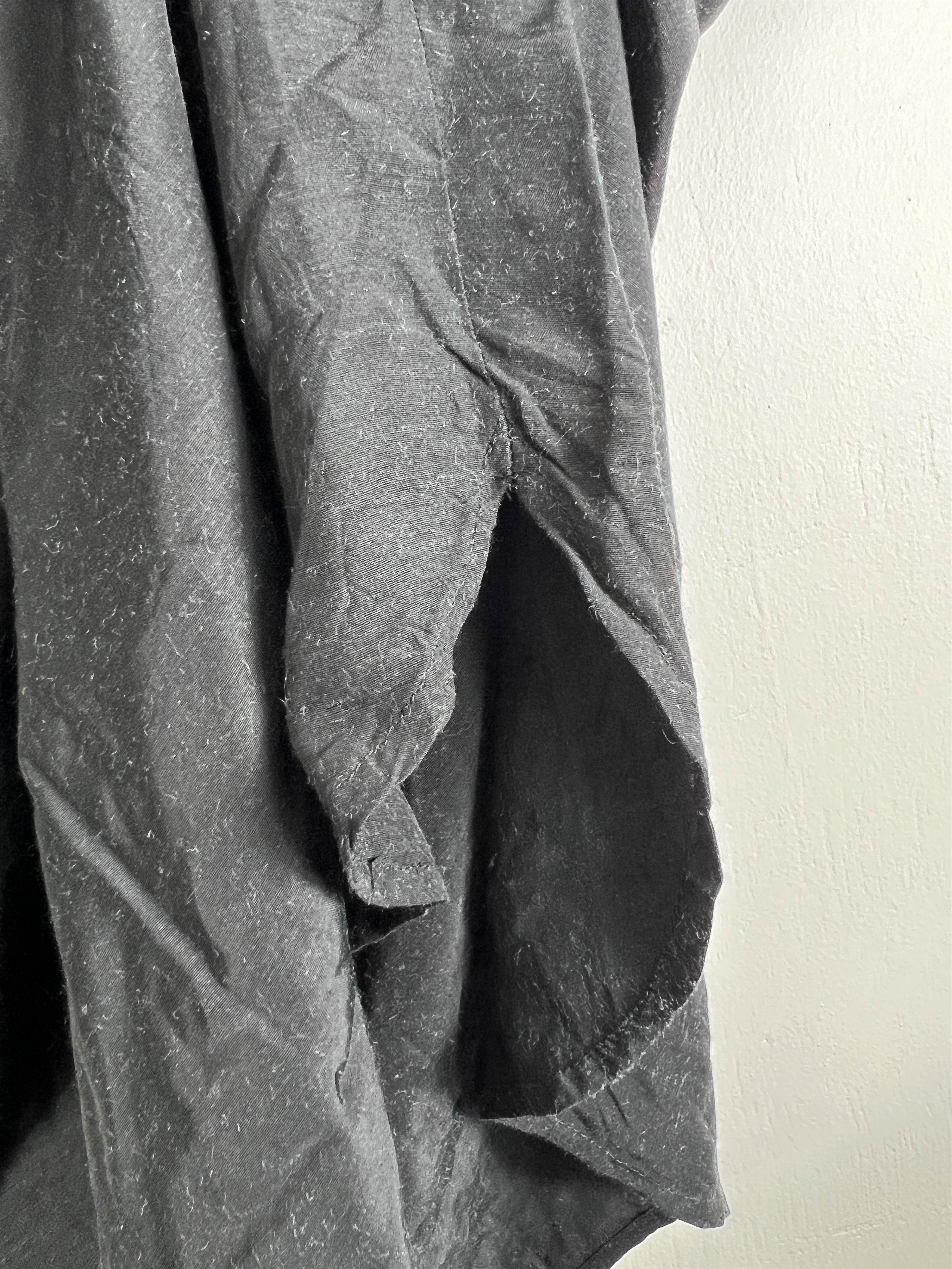 Y's Y's Yohji Yamamoto Rayon Silk Sleeveless Shirt Dress GTMP312 Size XL / US 12-14 / IT 48-50 - 7 Thumbnail