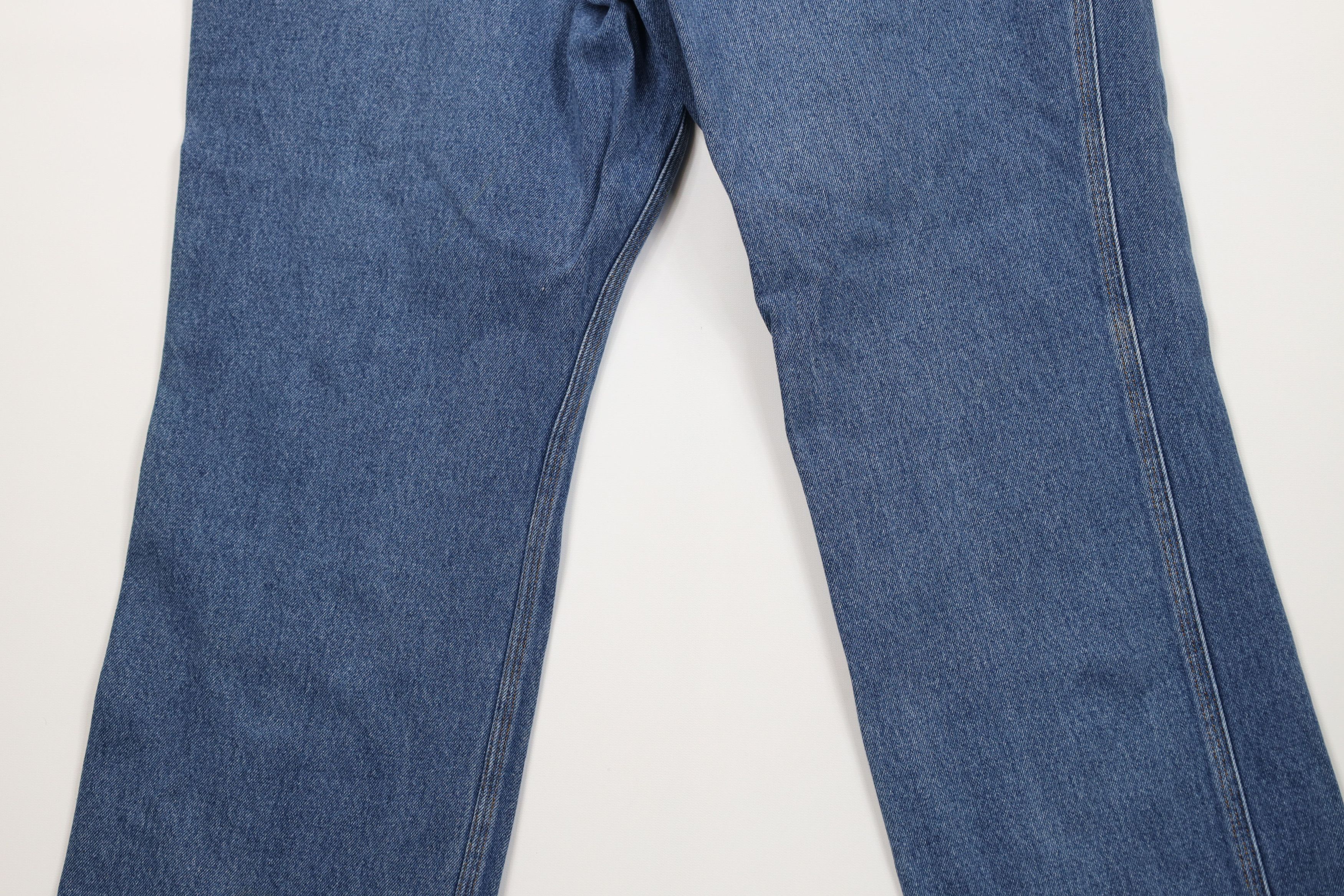 Duluth Trading Company Duluth Trading Co Workwear Wide Leg Denim Jeans Blue Size US 37 - 12 Thumbnail