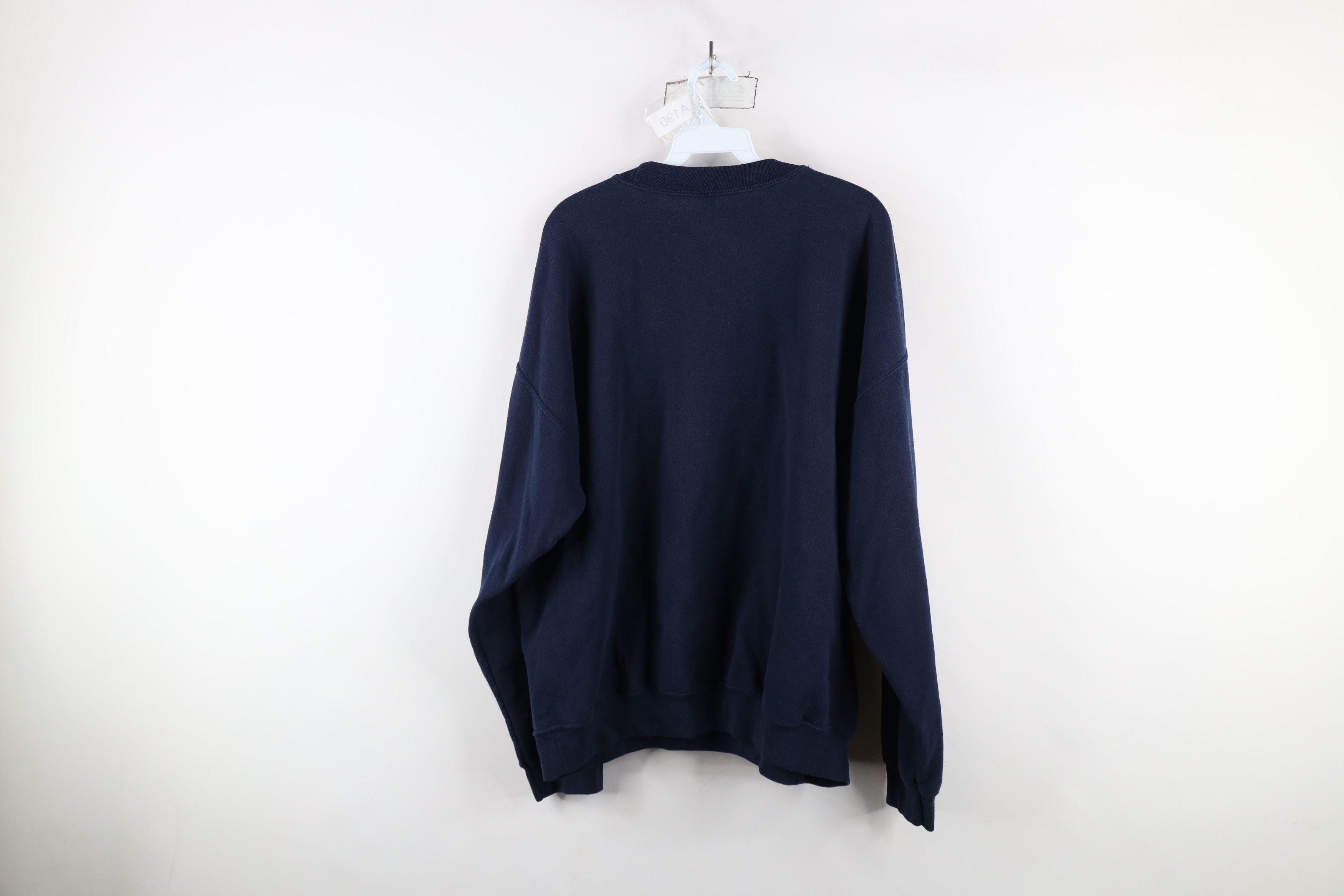 Vintage Vintage 90s Spell Script Atlantic City Crewneck Sweatshirt Size US XXL / EU 58 / 5 - 11 Thumbnail