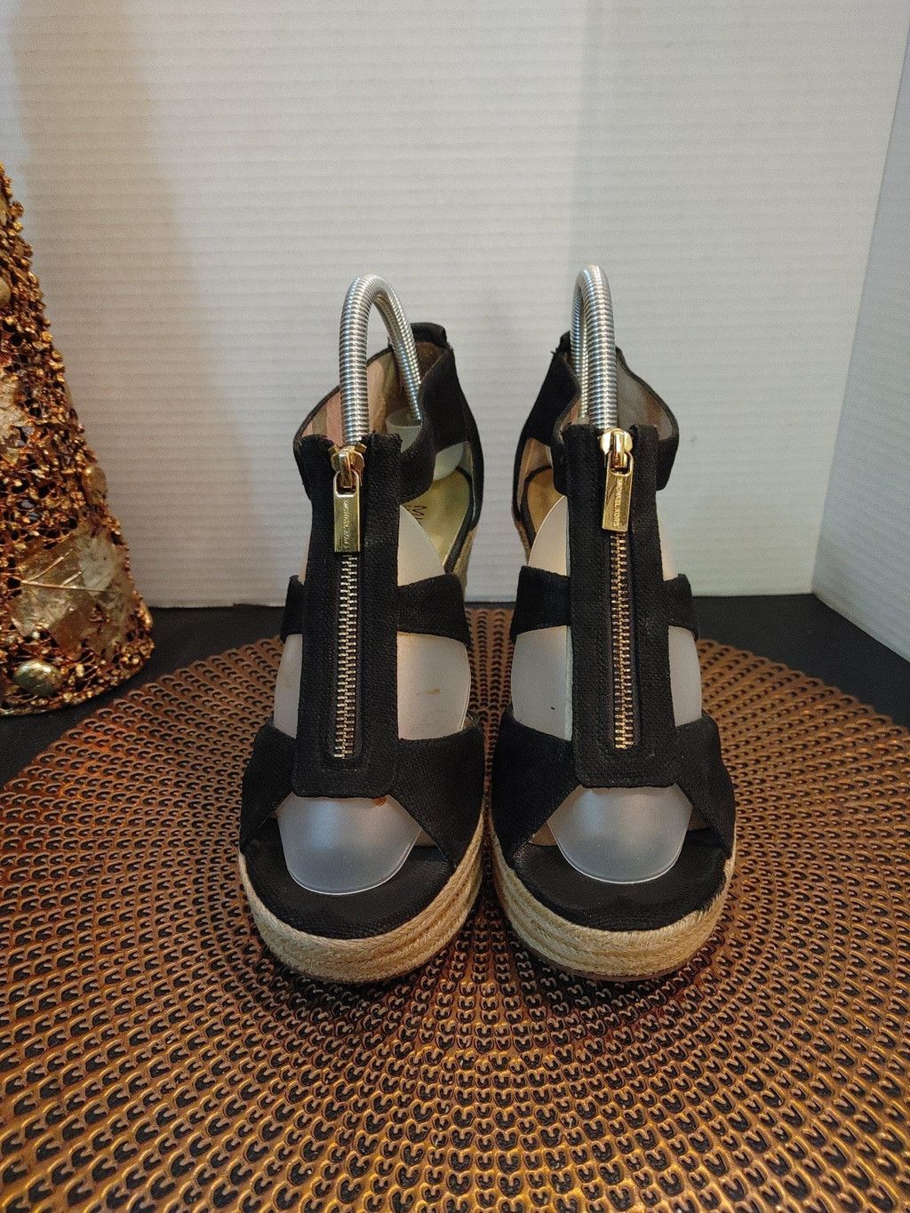 Michael Kors Michael Kors Berkley Wedge Sandals Size 8 Size US 8 / IT 38 - 2 Thumbnail