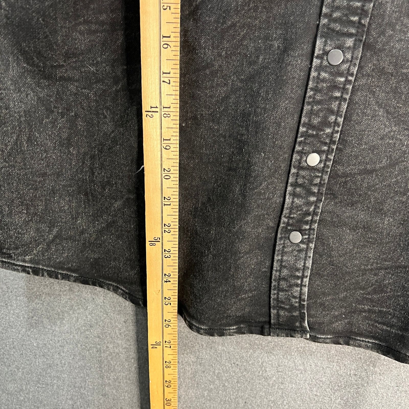 Other Denim & Co. Confy Knit Acid Wash Snap Size S / US 4 / IT 40 - 4 Thumbnail