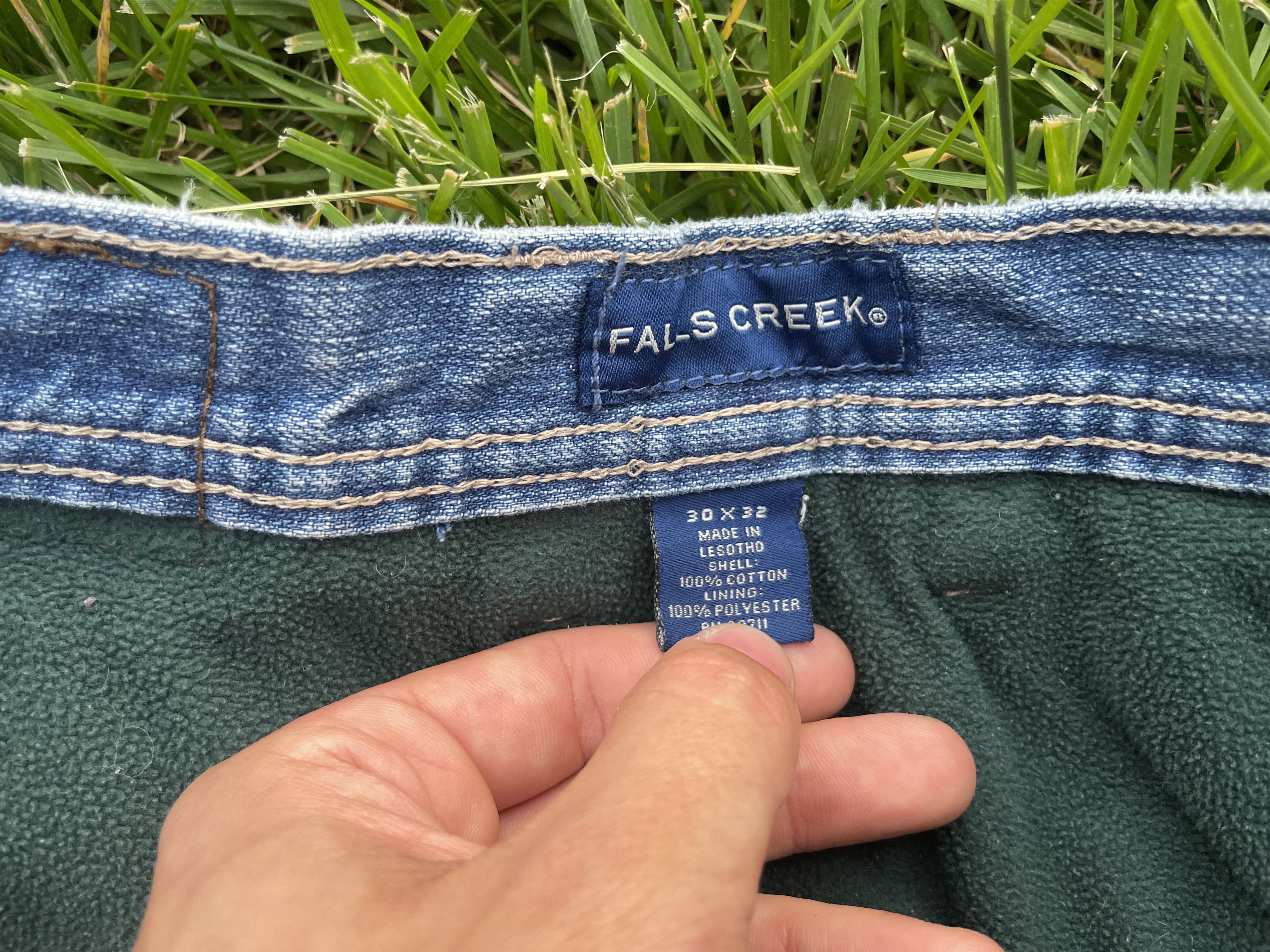 Other Falls Creek Insulated Faded Carpenter Jeans Size US 32 / EU 48 - 3 Thumbnail