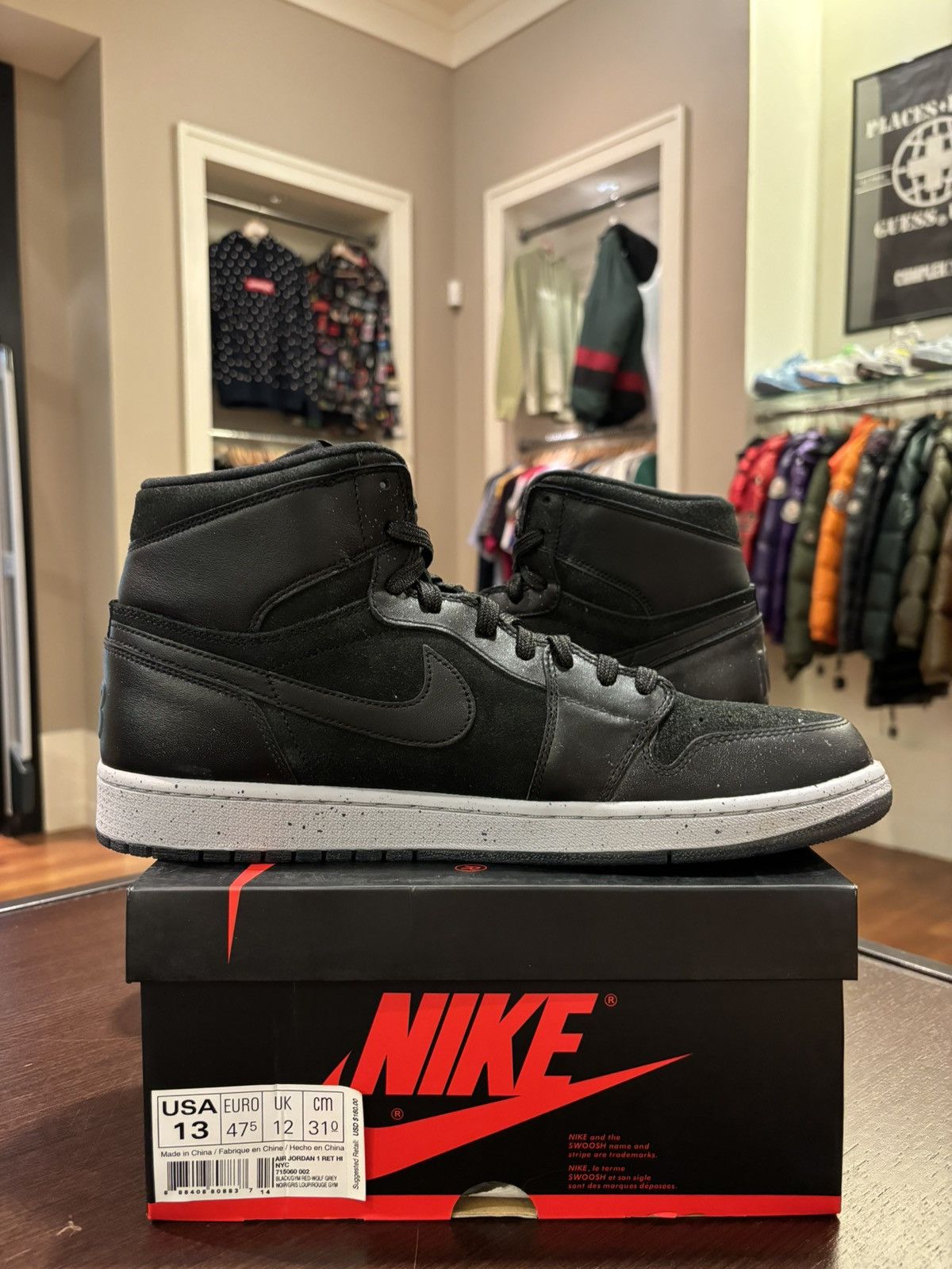 Jordan Brand Jordan 1 Retro NYC (15) Size US 13 / EU 46 - 4 Thumbnail