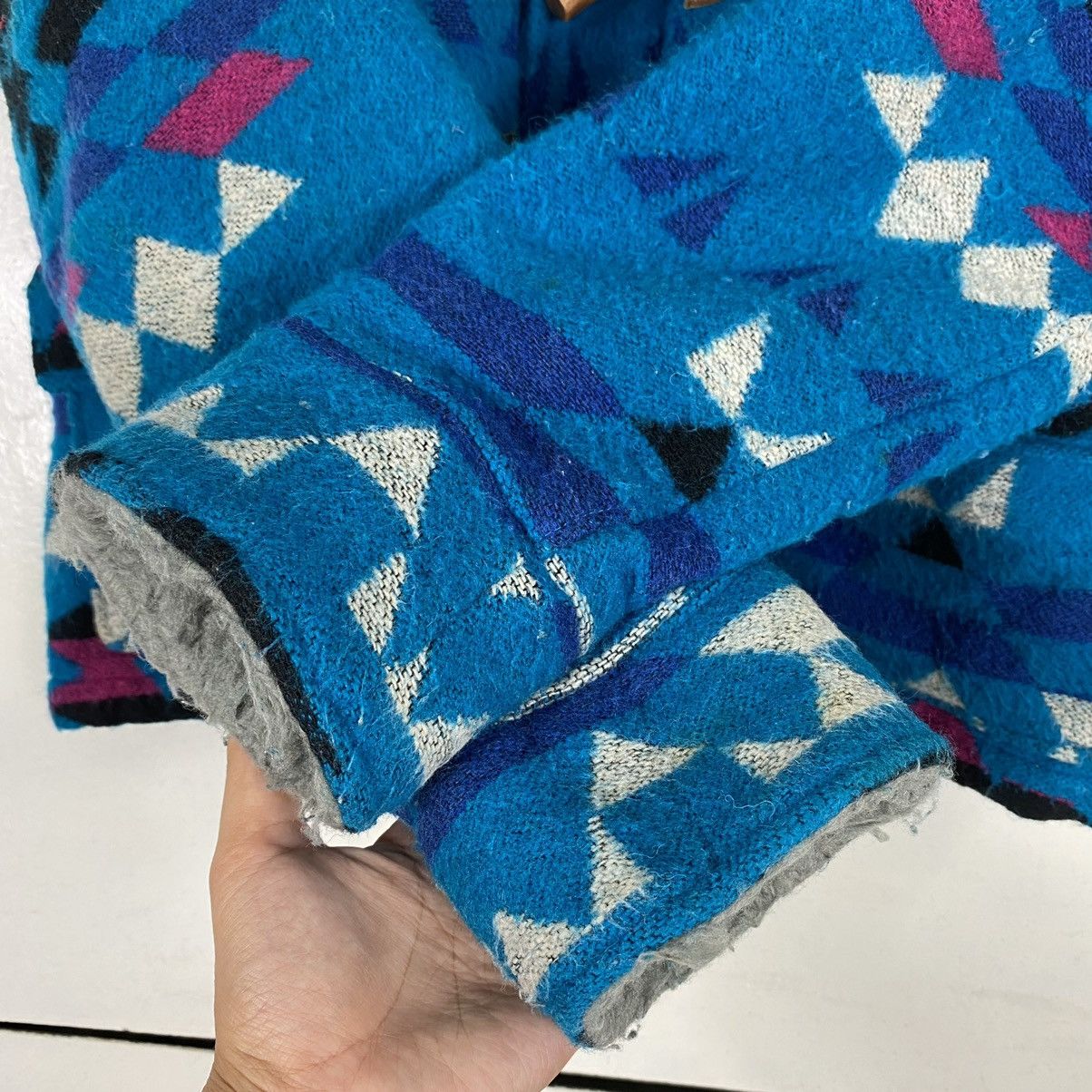 Japanese Brand Vintage 90s Titicaca Native Design Hoodie Jacket Size US S / EU 44-46 / 1 - 8 Thumbnail