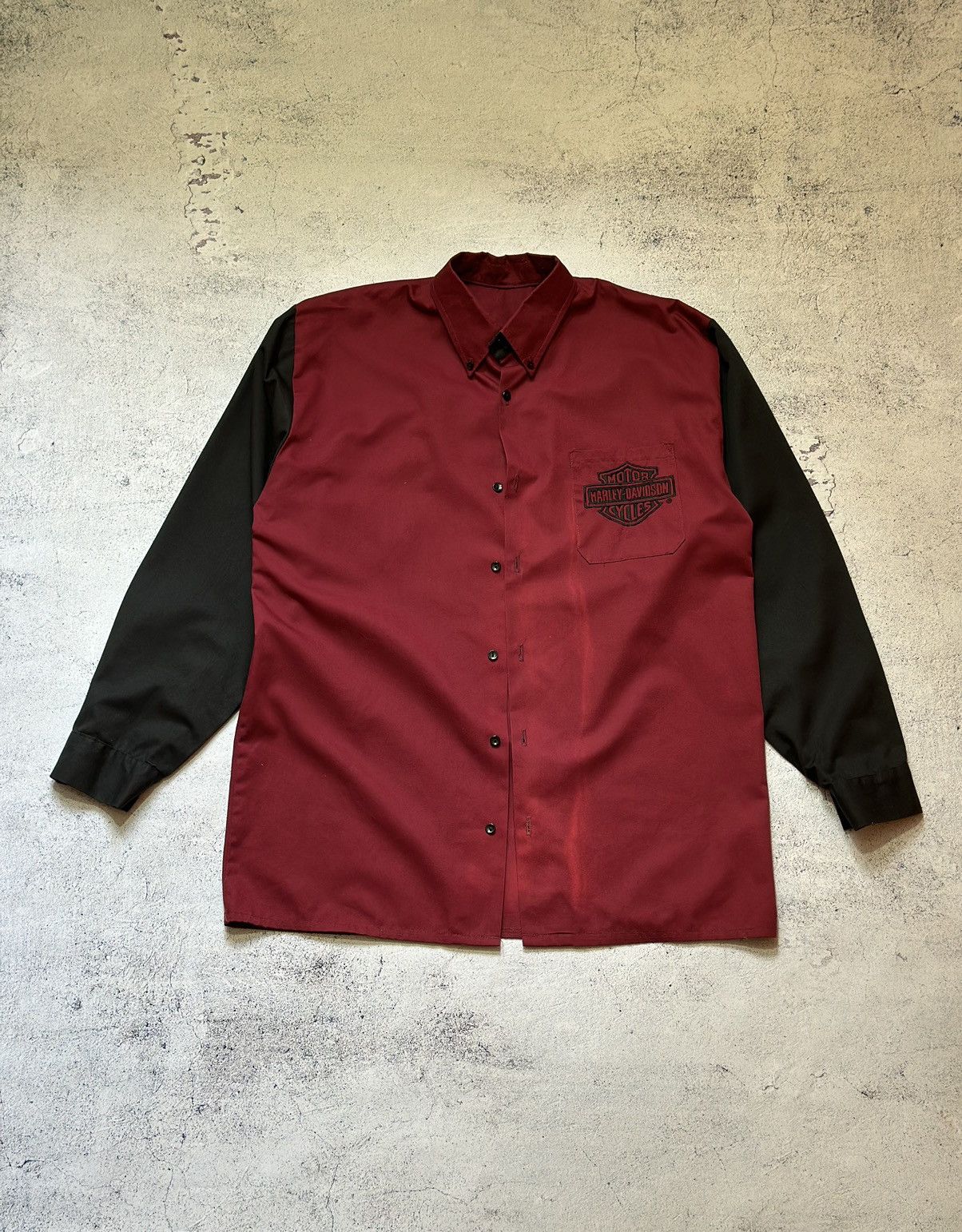 Harley Davidson × Vintage Harley Davidson Vintage Button Shirt long sleeve Size US M / EU 48-50 / 2 - 2 Thumbnail