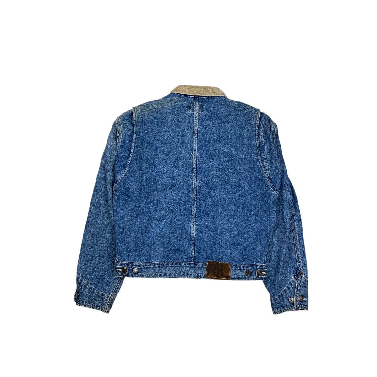 RRL Ralph Lauren Vintage 90s Rrl Ralph Lauren denim work jacket Size US M / EU 48-50 / 2 - 2 Thumbnail