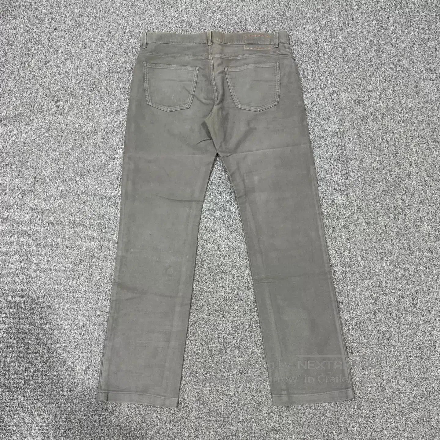 Hermes Gray Casual Pants Size 26. Size US 26 / EU 42 - 2 Thumbnail