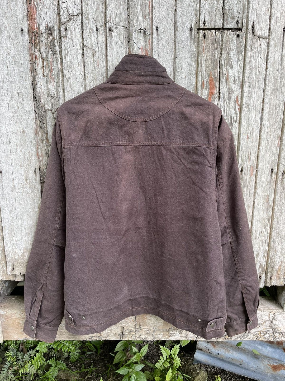 KAVU × Vintage KAVU Canvas Work Jacket – Heavyweight Outdoor Zip Jacket Size US L / EU 52-54 / 3 - 5 Thumbnail
