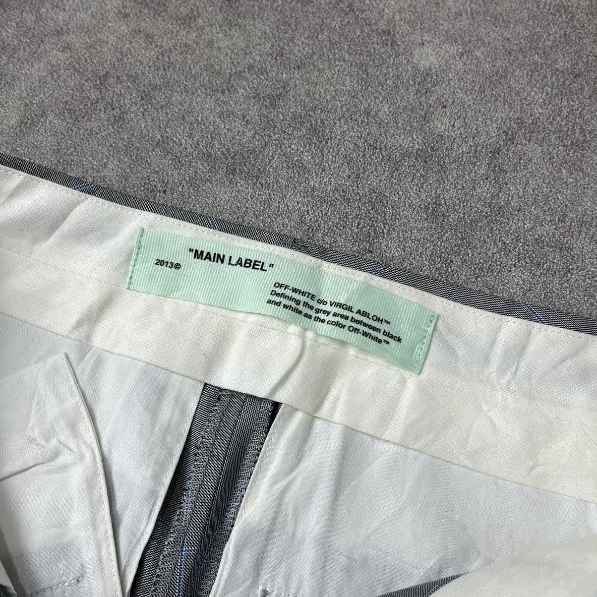 Off-White × Virgil Abloh Off white tartan pants Size 40" / US 18 - 6 Thumbnail