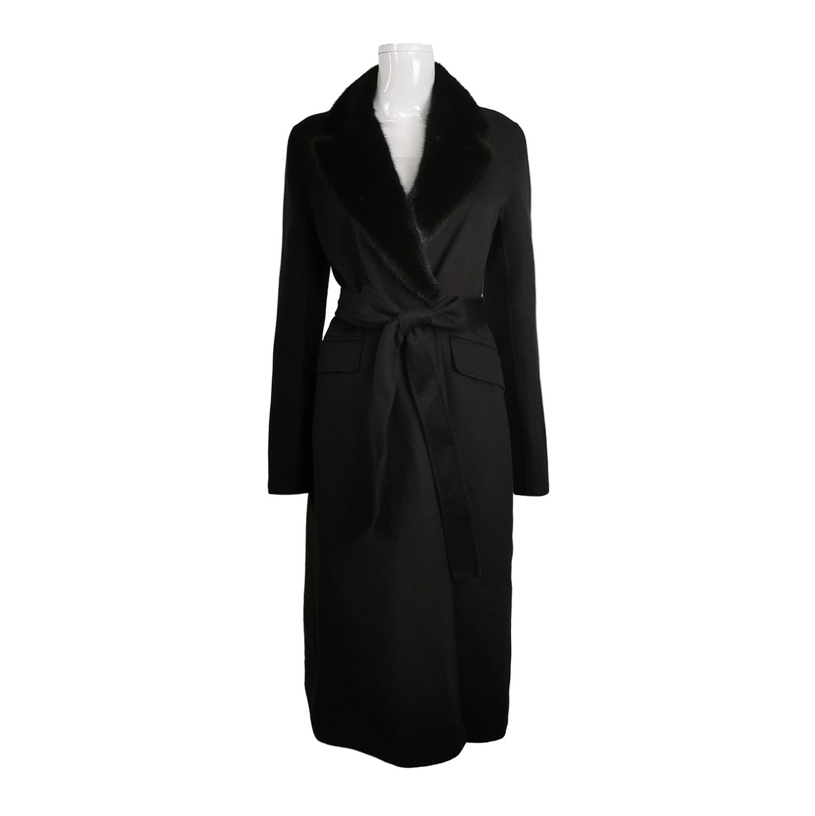 Prada Prada Wool Cashmere Blend Classic Overcoat 0079 Size US L / EU 52-54 / 3 - 1 Thumbnail