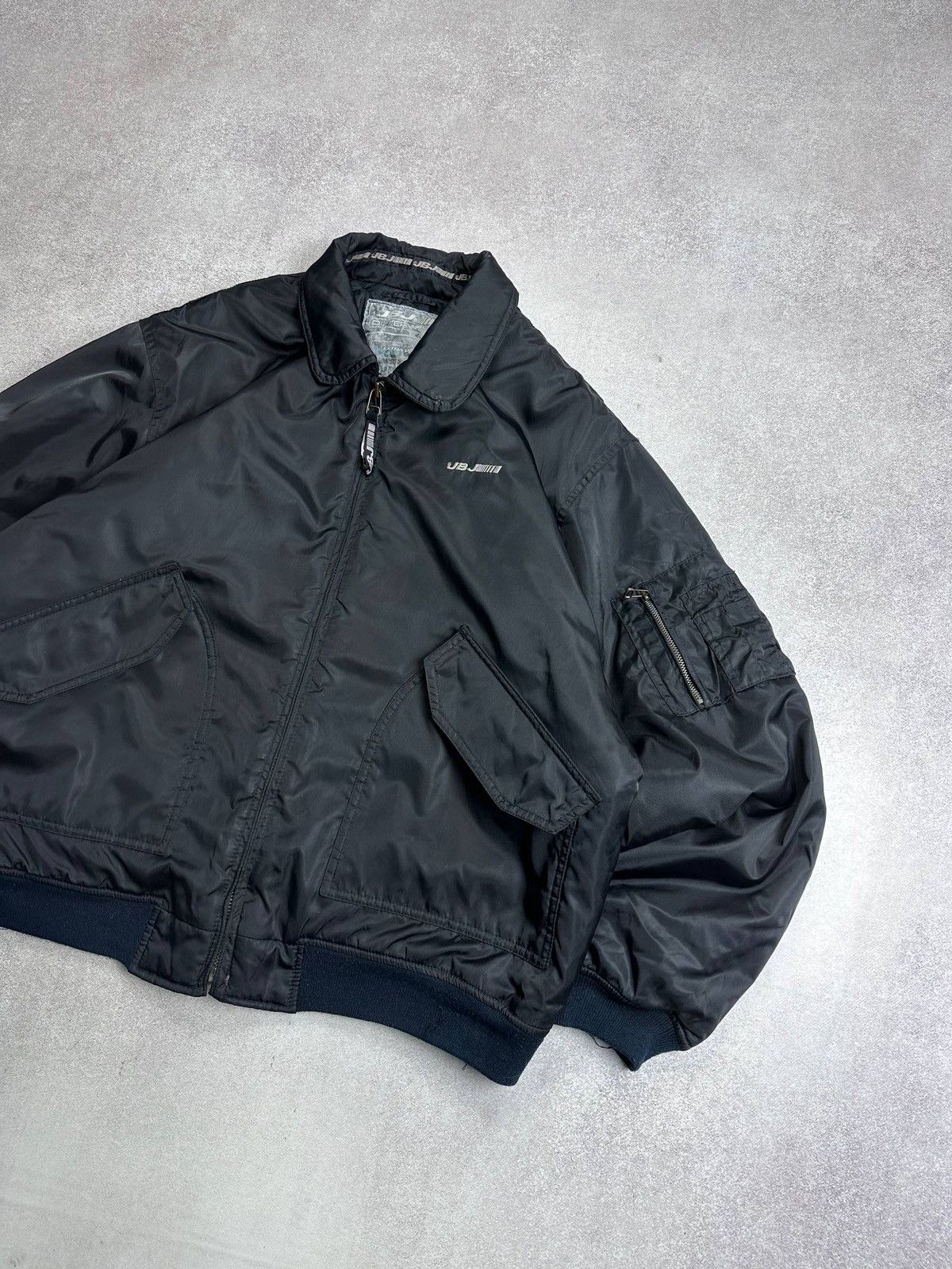Vintage Vintage 90s MA-1 Balency Style Oversized Bomber Jacket XL Size US XL / EU 56 / 4 - 2 Thumbnail