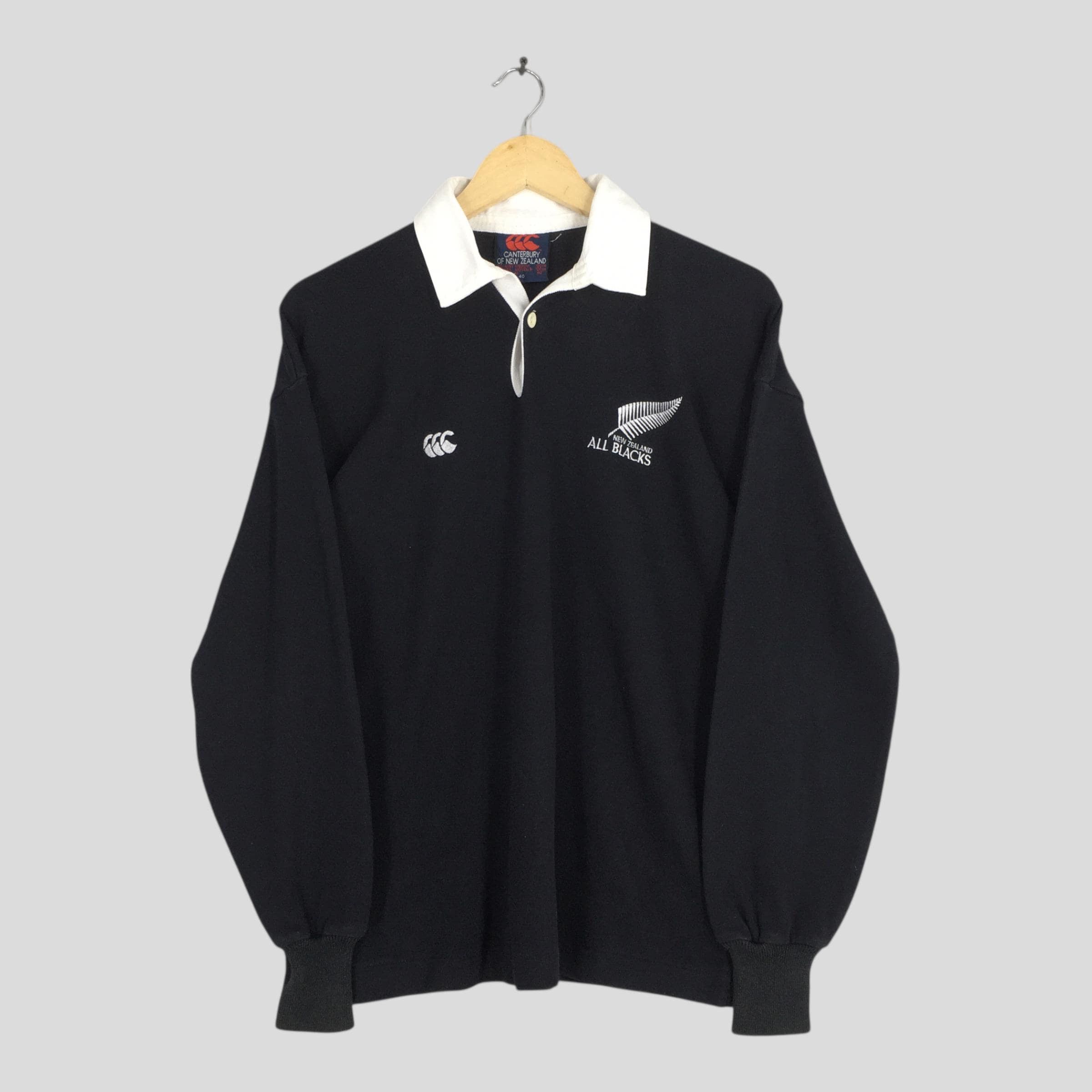 Canterbury of New Zealand 90s Canterbury Of New Zealand Rugby Polo Rugby Shirt M Size US M / EU 48-50 / 2 - 1 Thumbnail