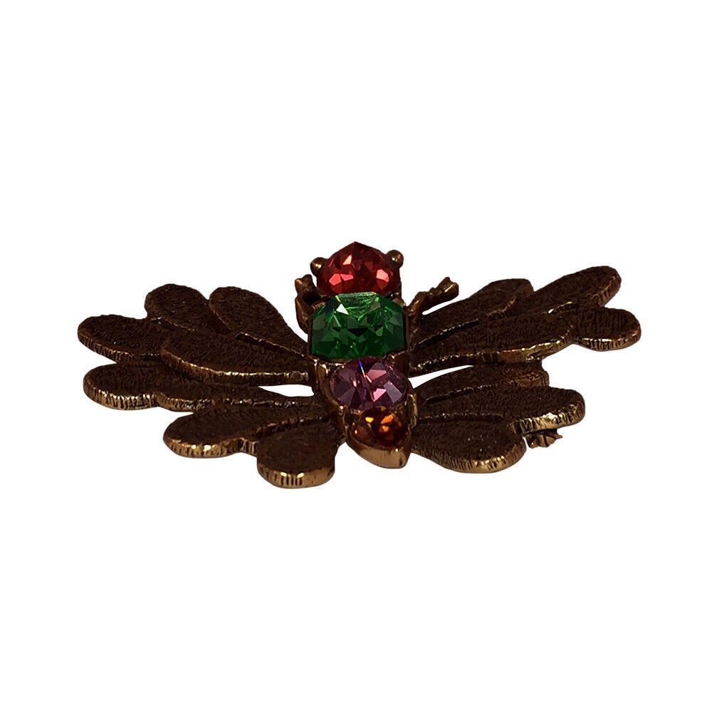 Oscar De La Renta Oscar Renta Cut Out Lace Metal Butterfly Statement Brooch Size ONE SIZE - 3 Thumbnail